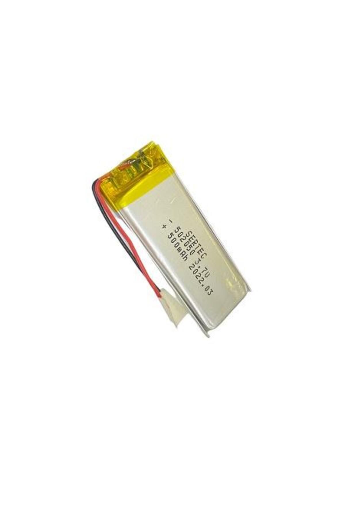 Sertec 502050 3.7V 500mAh Li-Polymer Pil