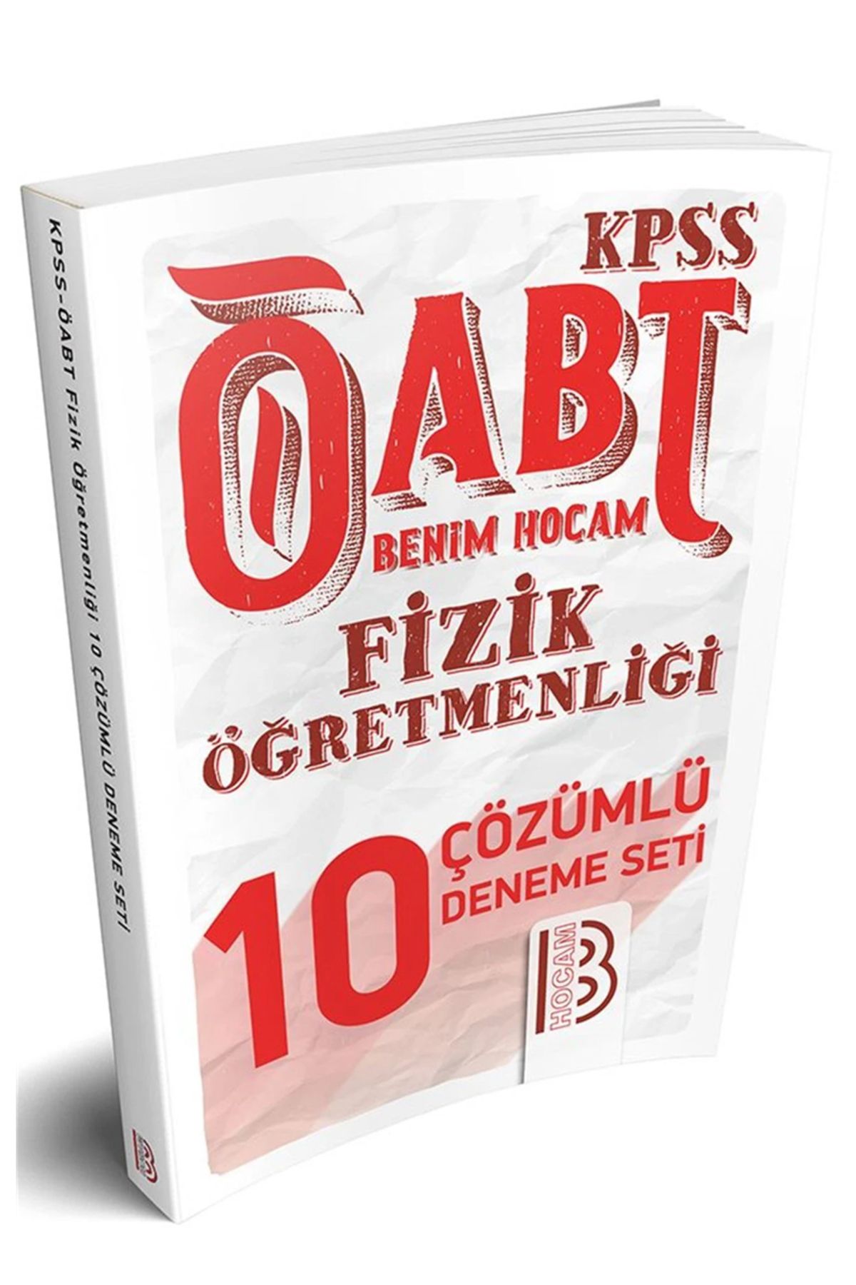 Altınpost Yayınları ÖABT Fizik Öğretmenliği Tamamı Çözümlü 10 Deneme