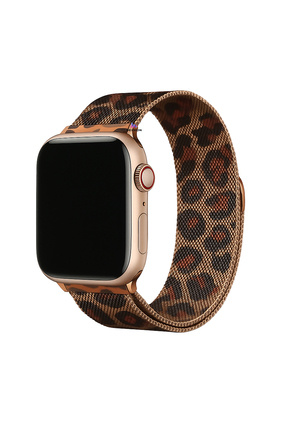 Dexmon Apple Watch 11 10 9 8 7 6 SE Ultra Uyumlu 42 44 45 46 49mm LeoparDesen...