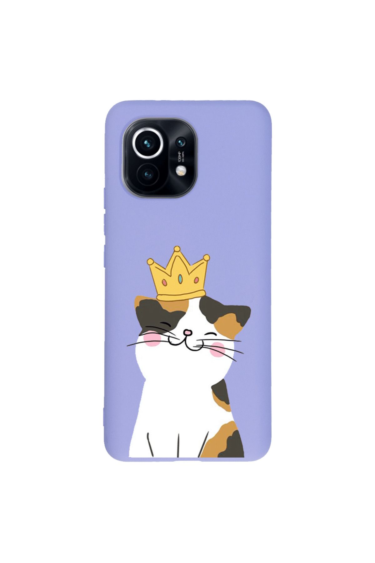 Royaleks Xiaomi Mi 11 Lansman Kılıf - Kedi