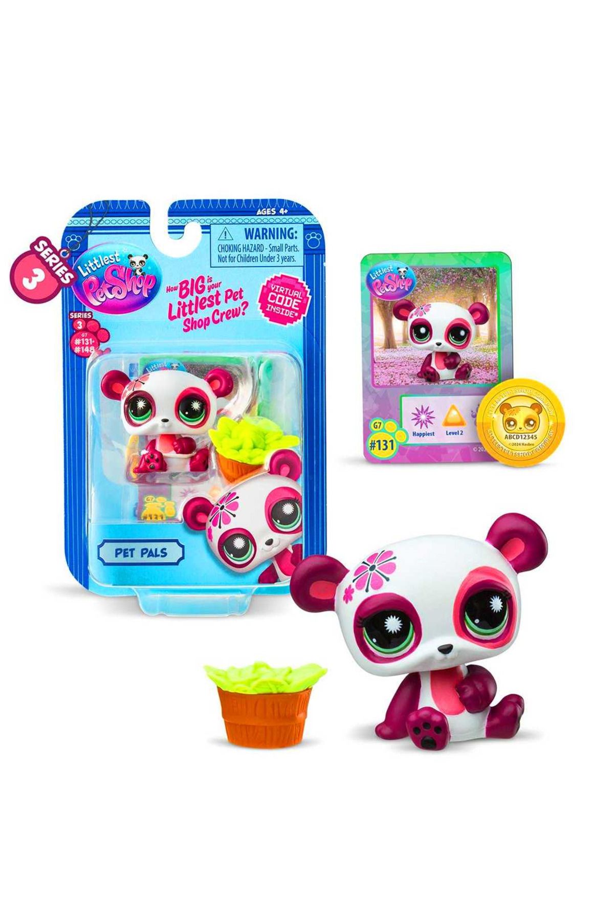 Art Tone Littlest Pet Shop MİNİŞLER 523 S3 TEKLİ MİNİŞ FİGÜR 4+