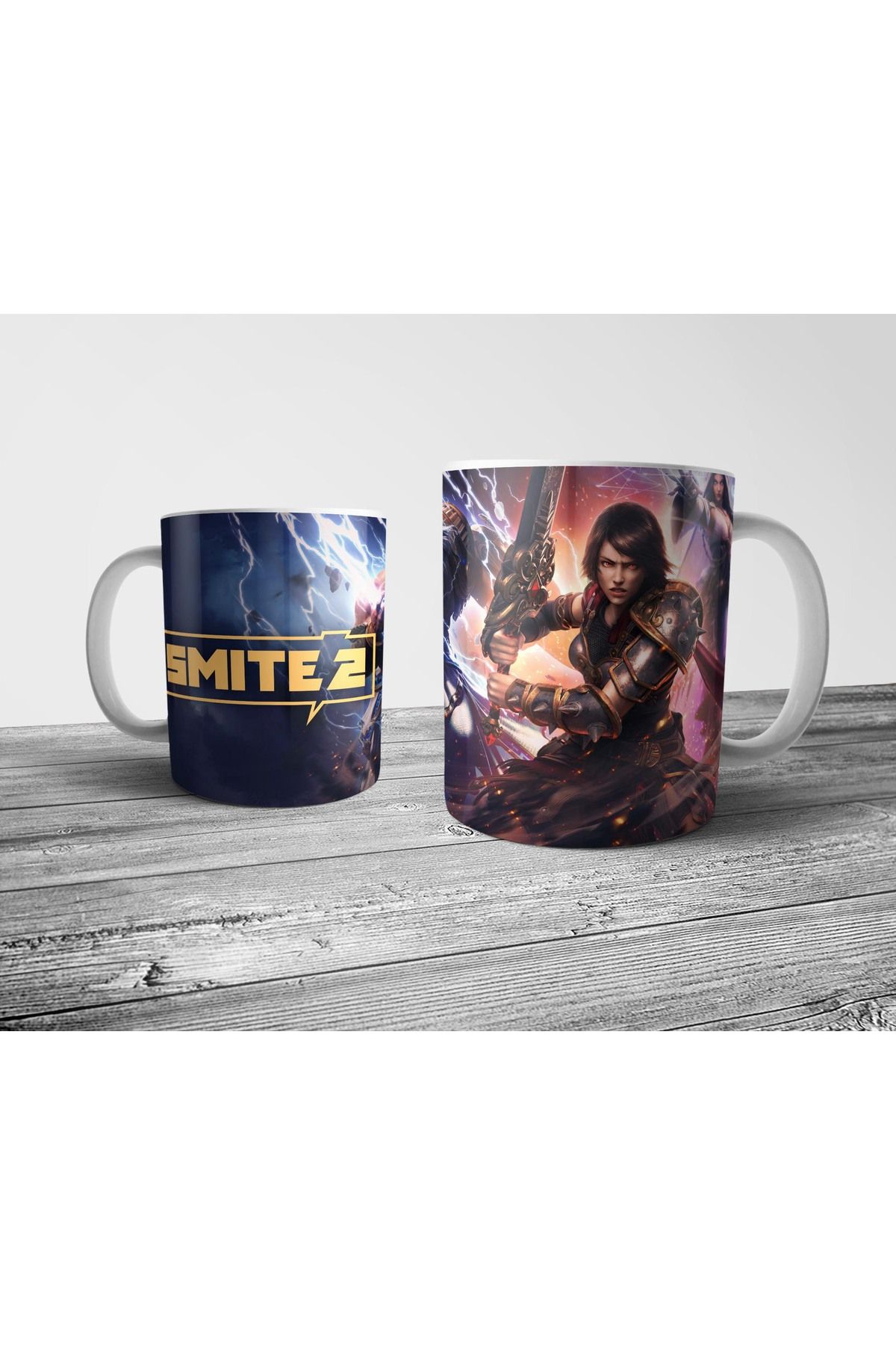 Pixxa SMITE 2 Temalı Kupa Bardak Model 3