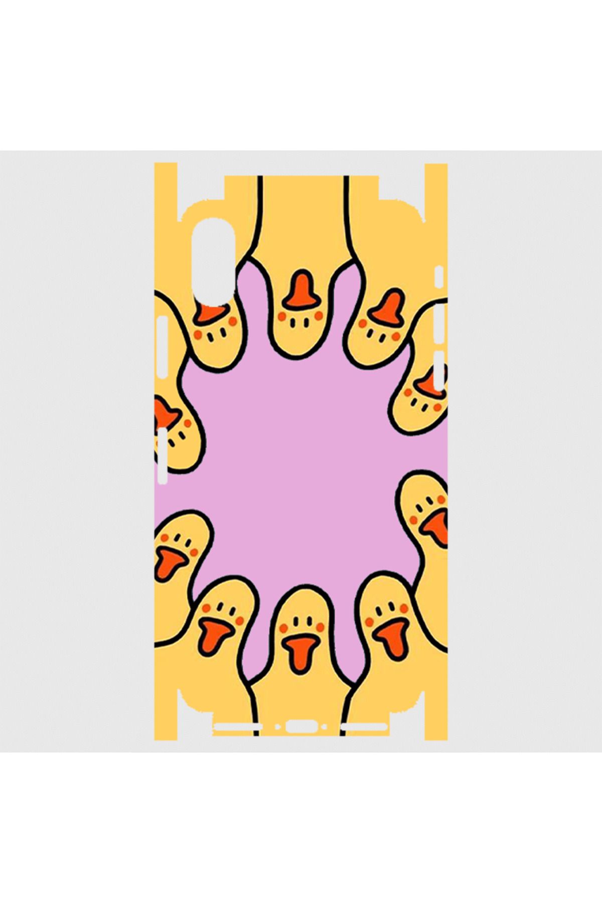 Royaleks iPhone Xs Max Telefon Kaplama - Duck is a Bird