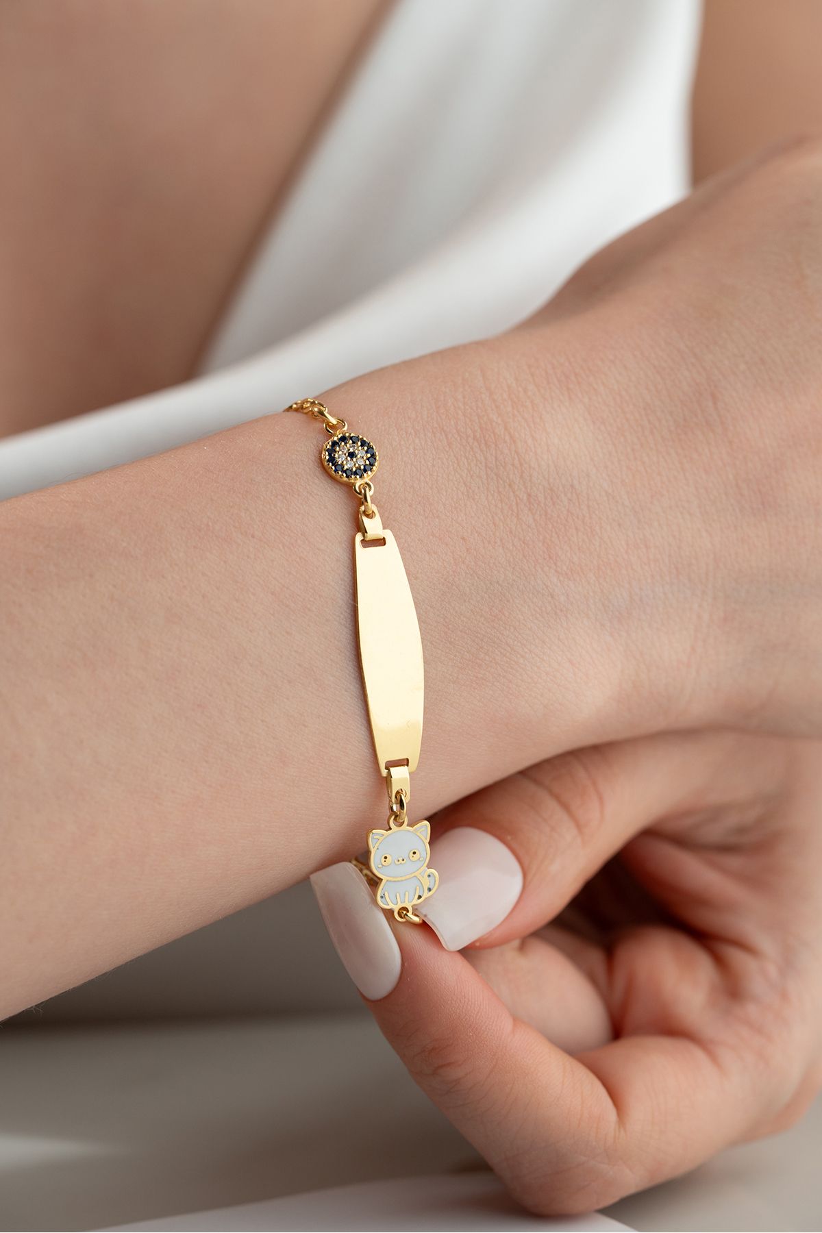 Silvano Jewelry 925 Ayar Gümüş Çocuk Bileklik