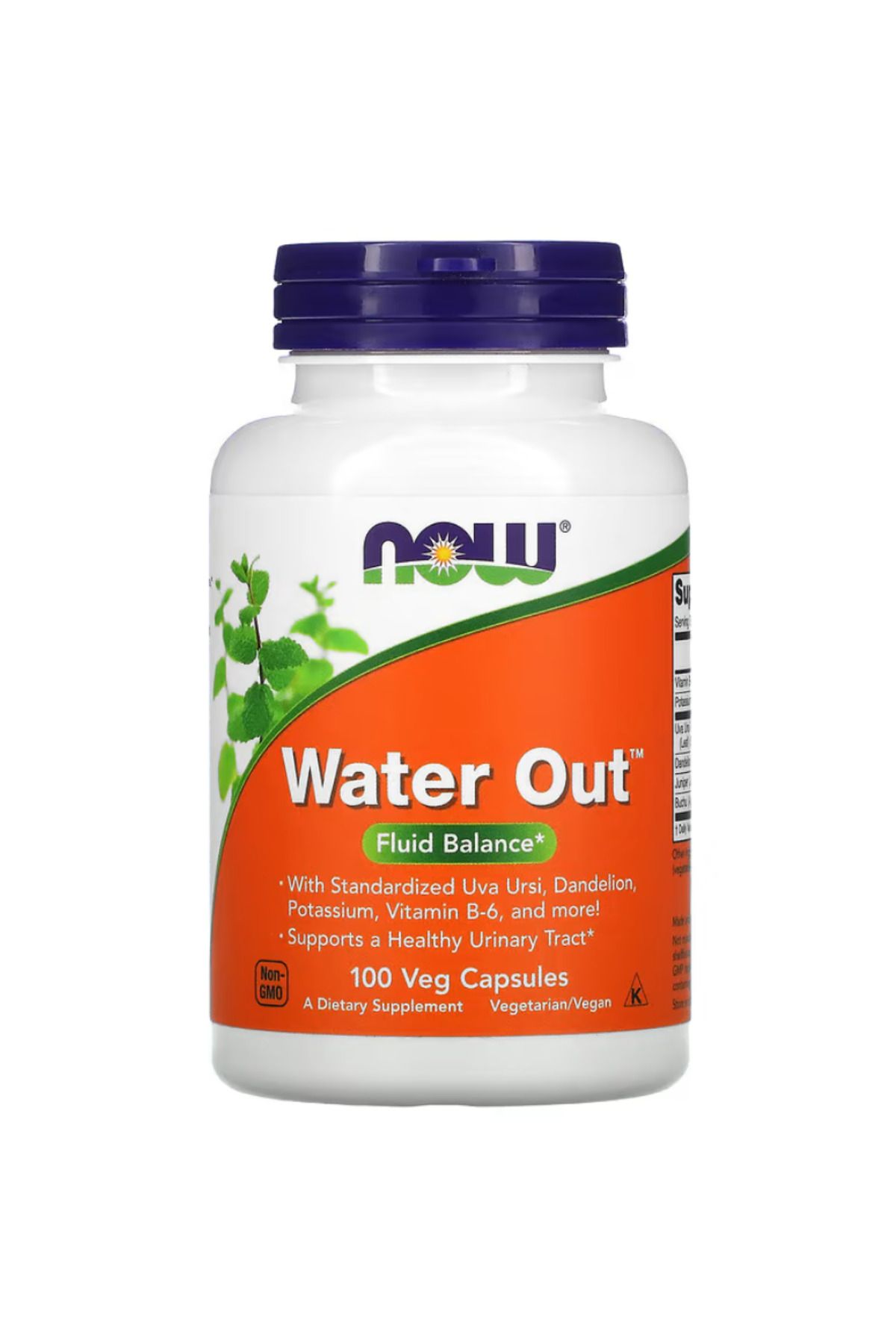 Now Foods , Water Out, Fluid Balance, 100 Veg Capsules