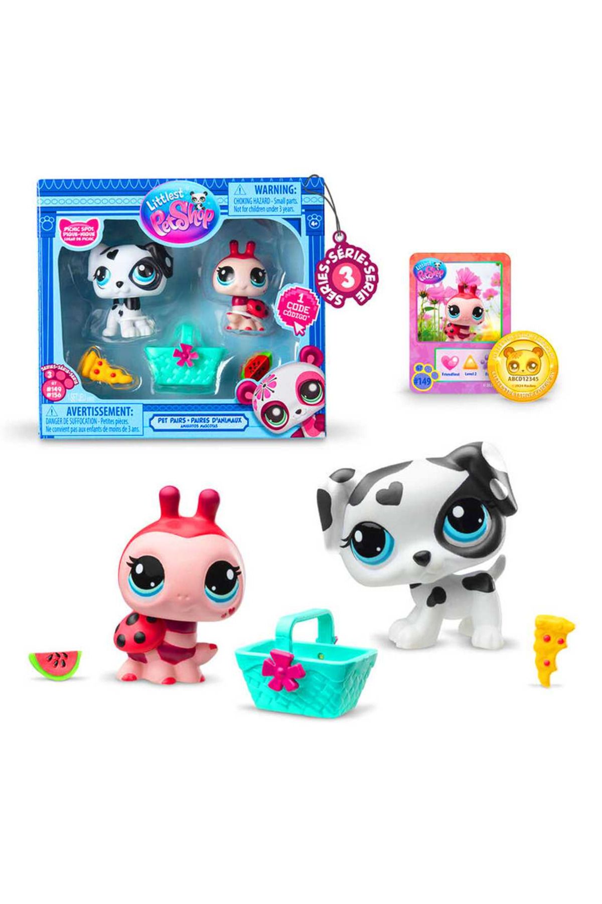 Little Pet Shop MİNİŞLER OYUNCAK S3 2 Lİ MİNİŞ FİGÜR SET 4+
