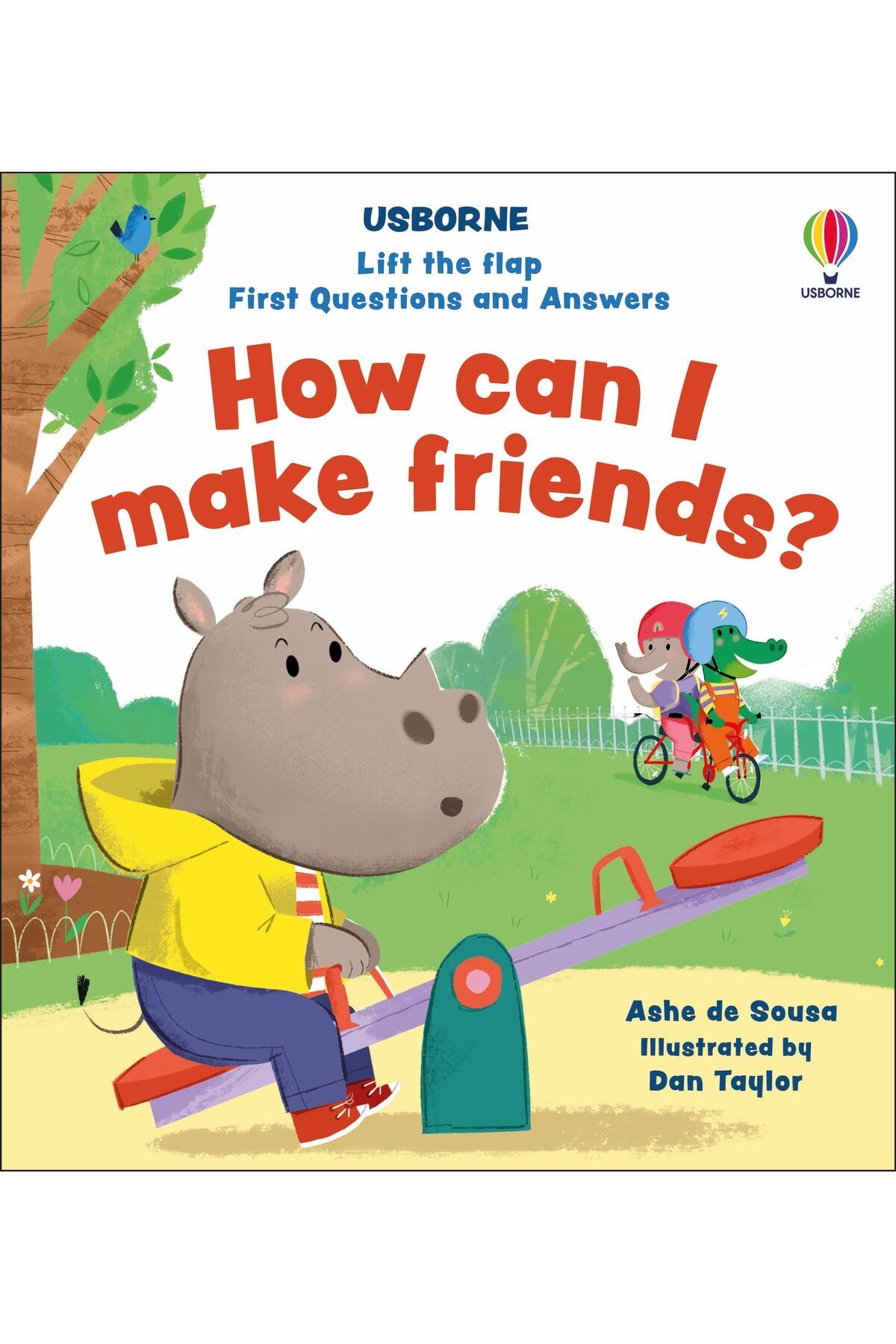 Usborne-Lift-the-flap First Questions and Answers How can I make friends? 1