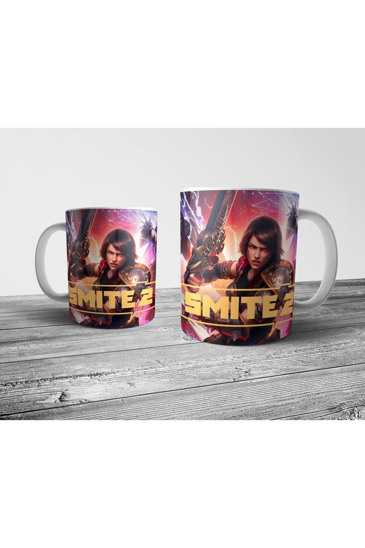 Pixxa SMITE 2 Temalı Kupa Bardak Model 2