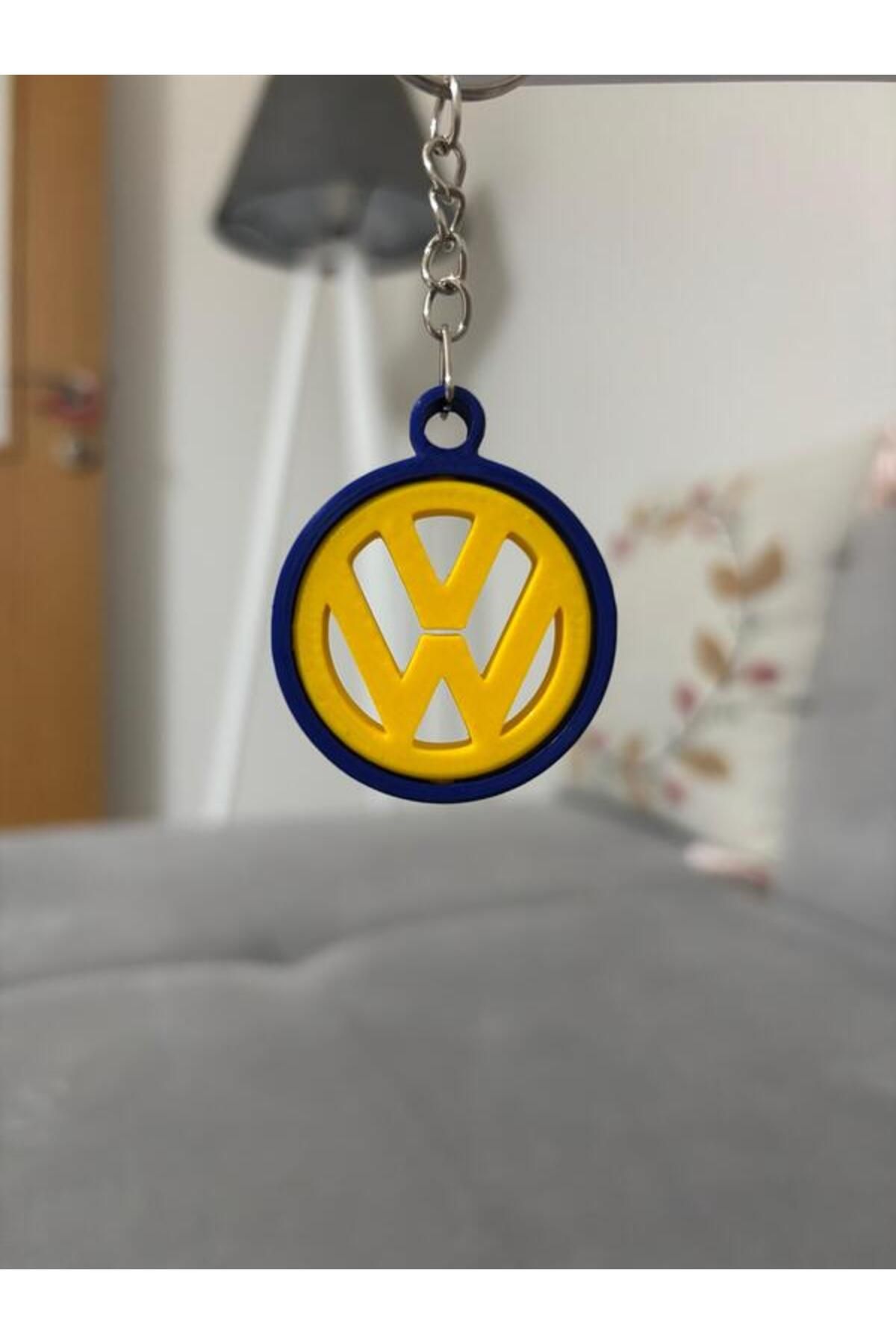 weARSwe Fenerbahçe Renkli Volkswagen Marka Anahtarlık