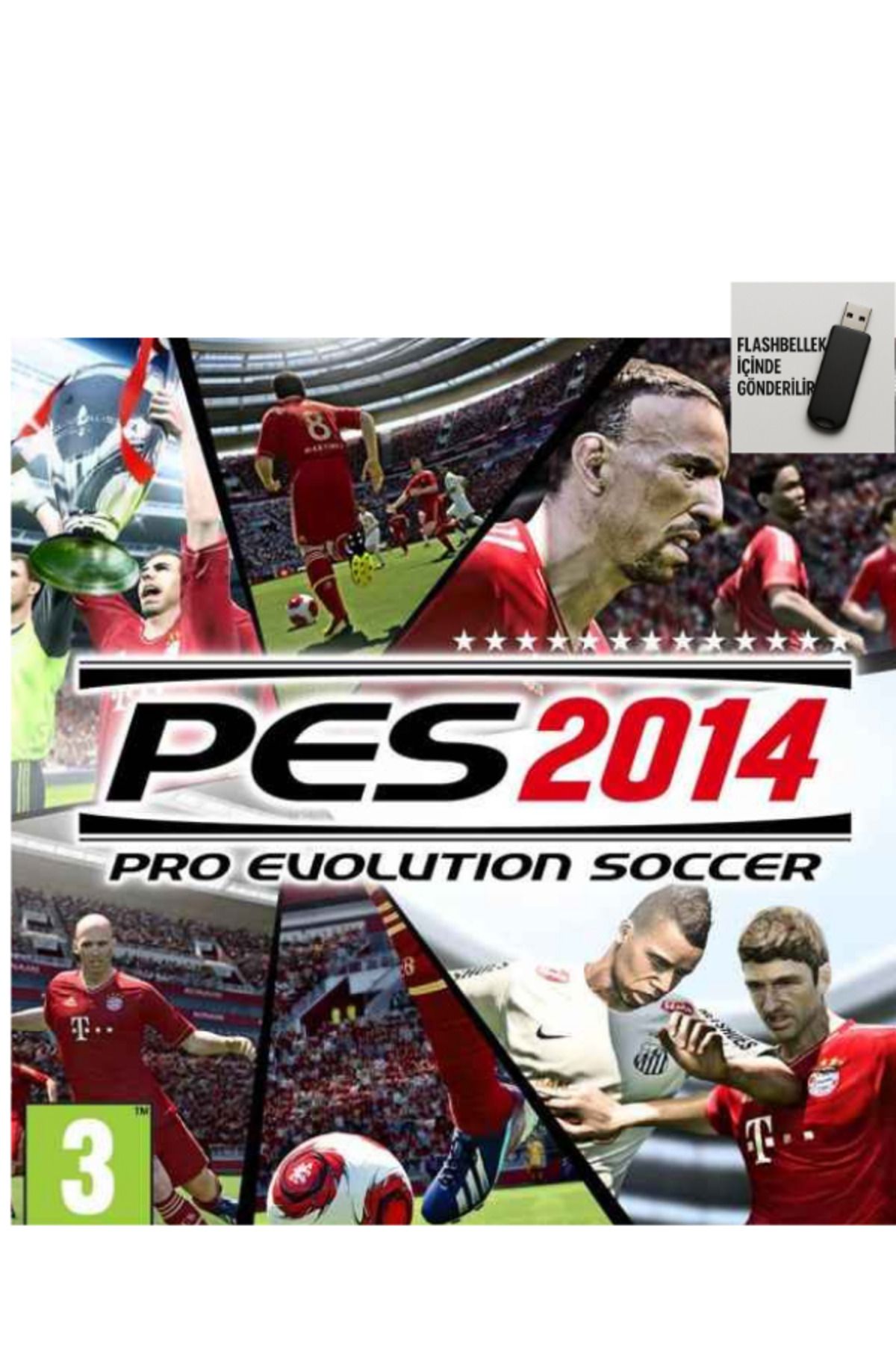 Tigdes 🎮 PES 2014 Full Türkçe PC Oyunu | Tüm Ligler Açık | Kuruluma Hazır Flash Bellek | Windows Uyumlu