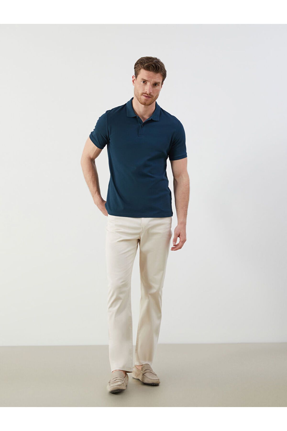 LC Waikiki Yeni Sezon Standart Kalip Gabardin Erkek Chino Pantolon - S5CV51Z8