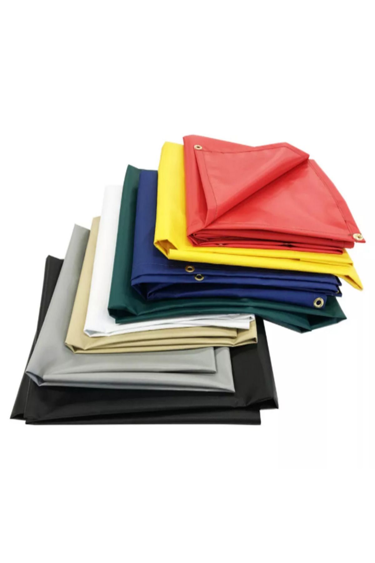 KAYA PLASTİK 800x244 cm Pvc 650 gr Kalın polyester pvc Tır Brandası , Koruma, Gölgelik, Çit Brandası