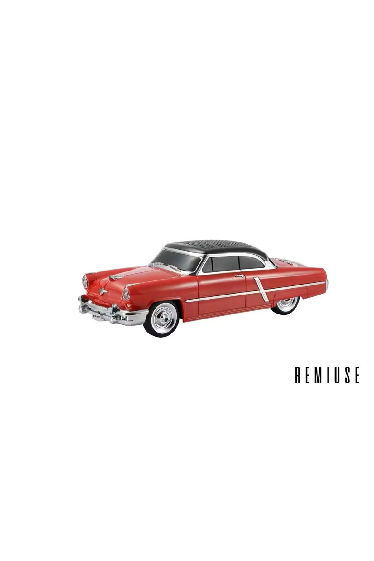 Remiuse Retro Araba Tasarımlı Bluetooth Hoparlör | FM Radyo | USB/TF Giriş | TWS | 1500mAh Batarya