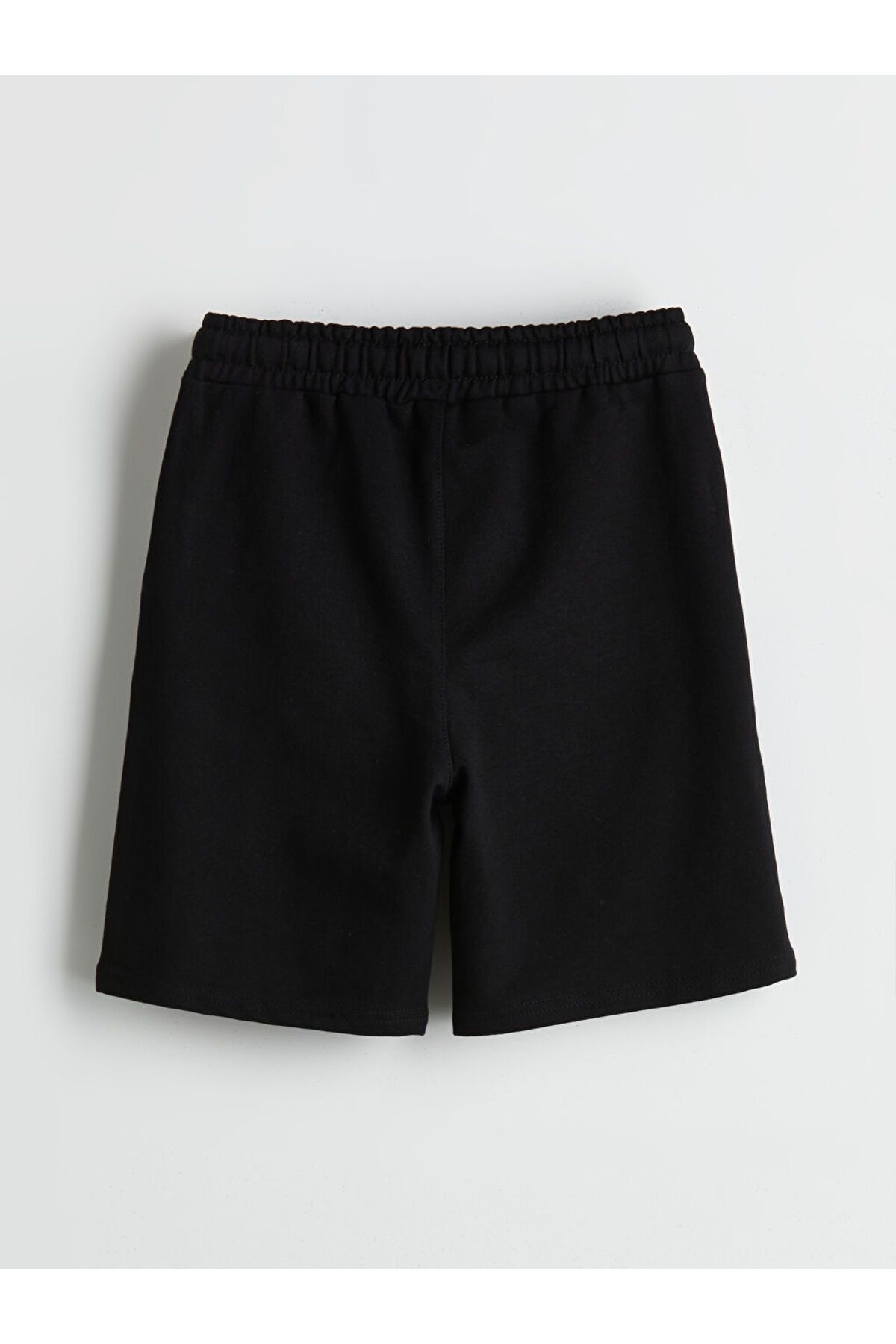 LC Waikiki-Sparkling Selections from Shining Store |   Black Elastic Waist Boy's Shorts 2