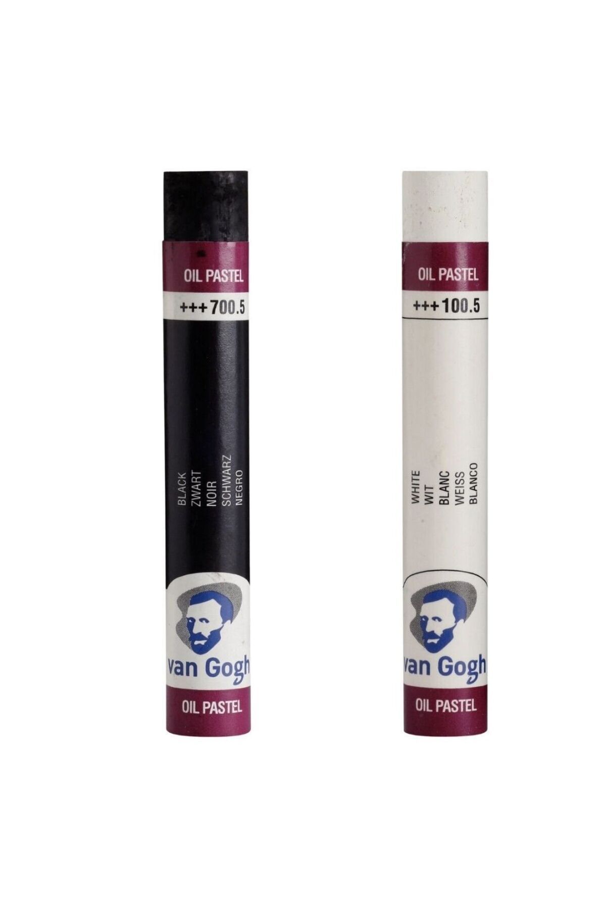 MASTRO Van Gogh Yağlı Pastel Boya White 100.5 + Black 700.5