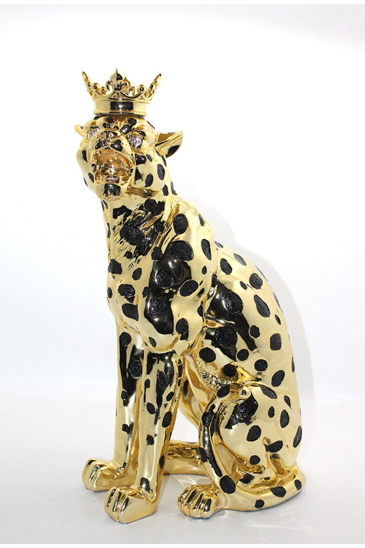 D&M Life Collection Polyester Taçlı Jaguar