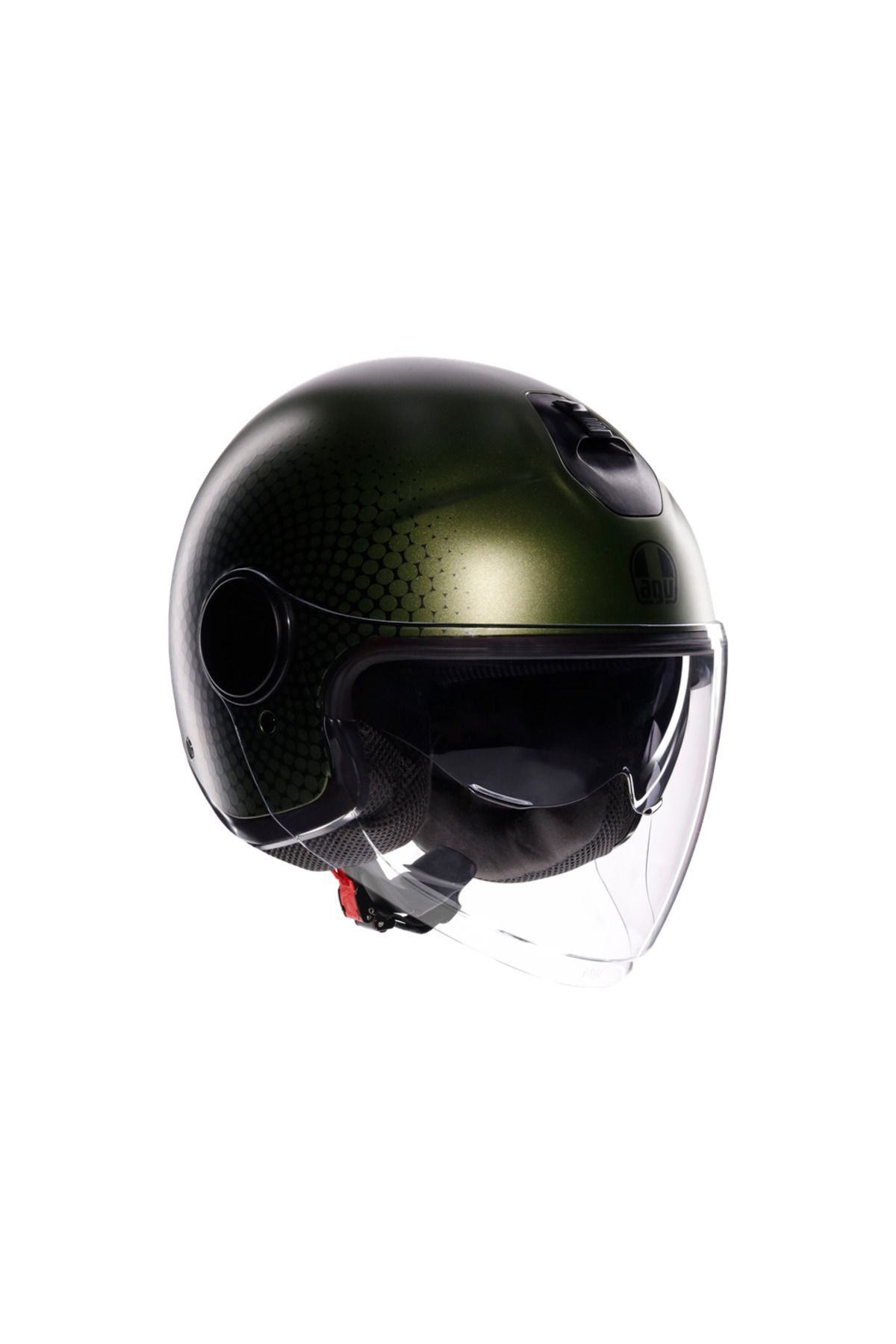 AGV Eteres Andora Matt Green Black Açık Kask