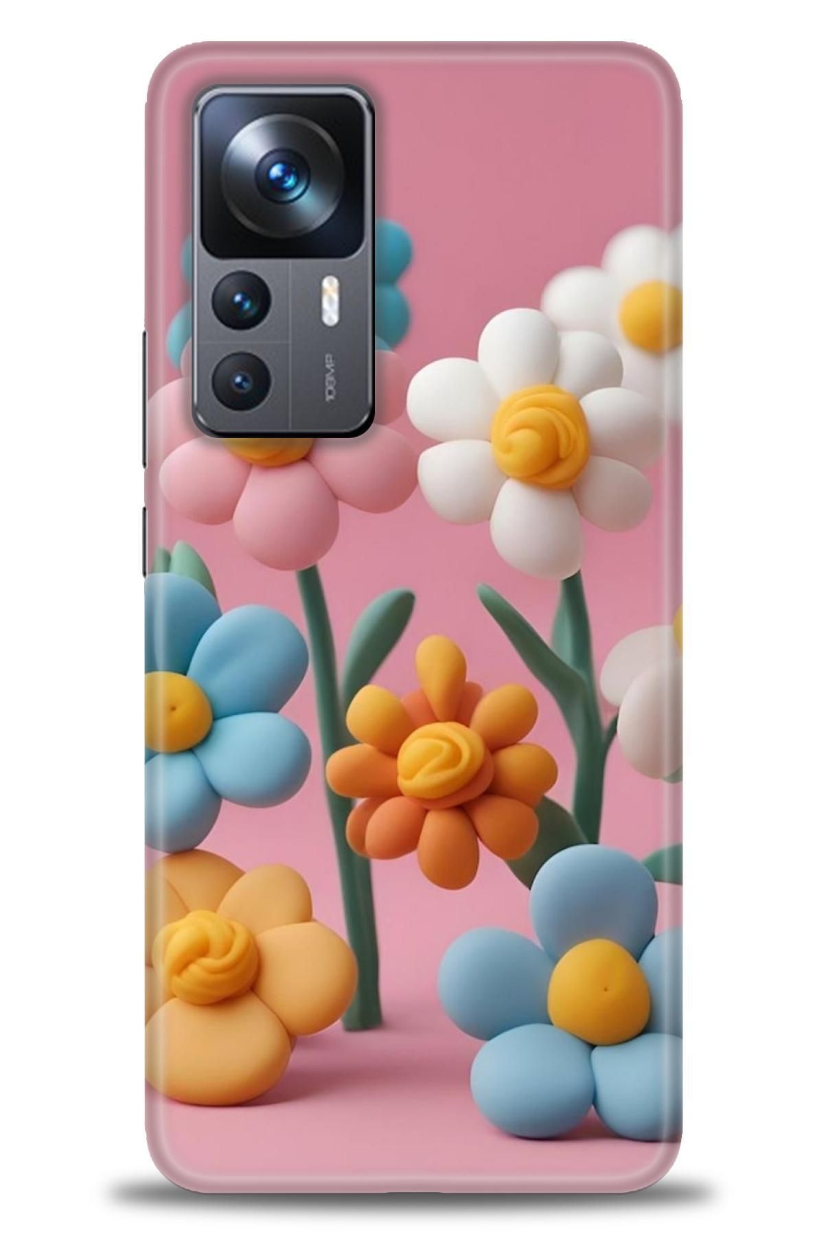CooperTech Xiaomi Mi 12T İle Uyumlu HD Baskılı Desenli Silikon Kılıf - 742
