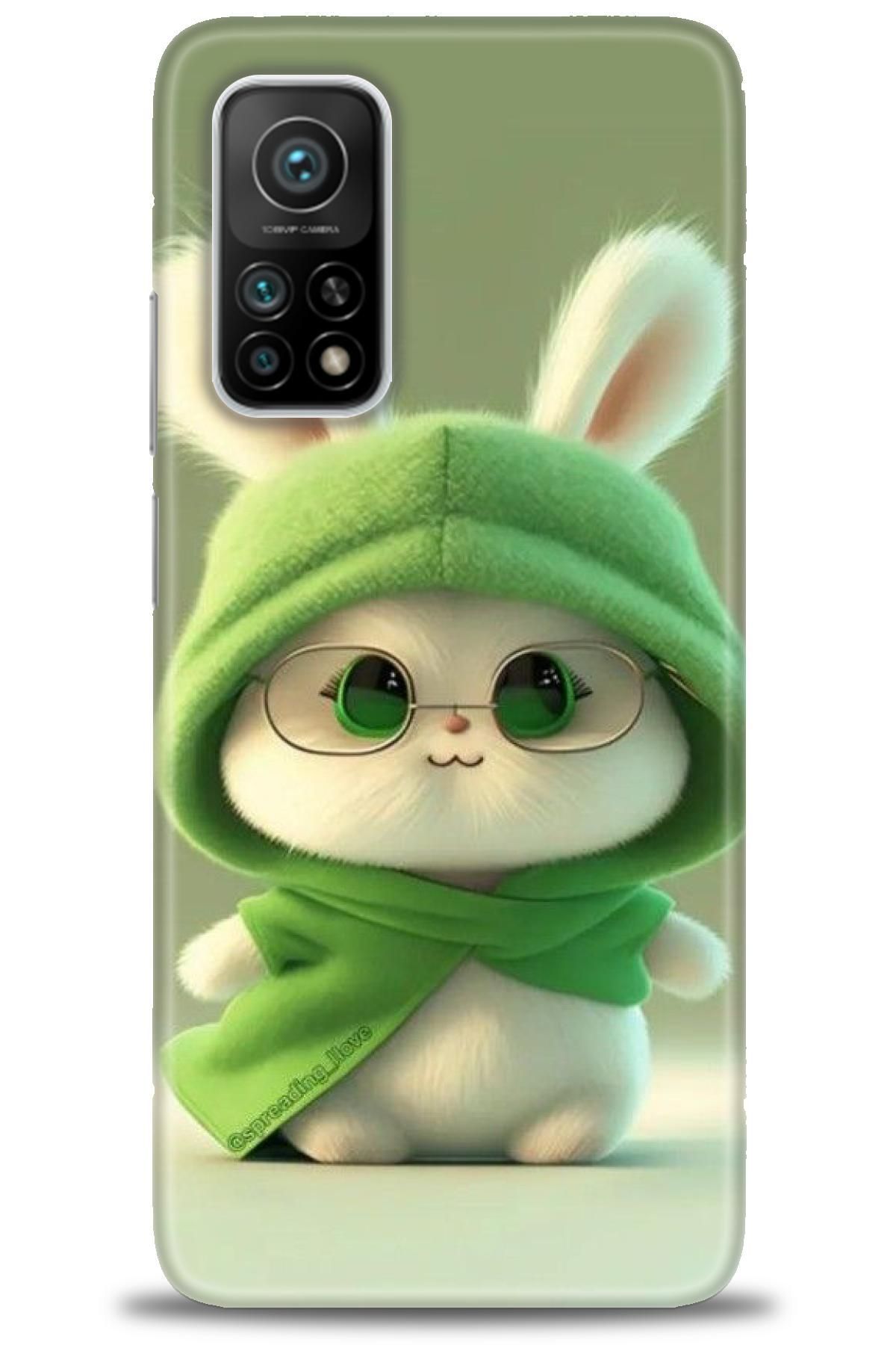 CooperTech Xiaomi Mi 10T İle Uyumlu HD Baskılı Desenli Silikon Kılıf - 592
