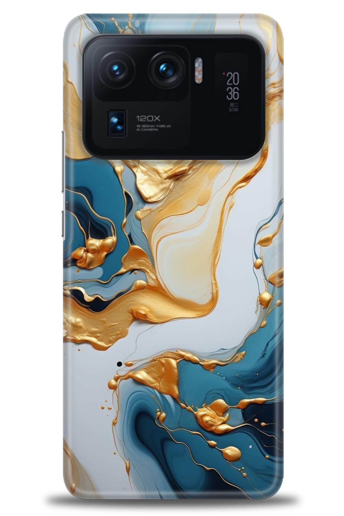 CooperTech Xiaomi Mi 11 Ultra İle Uyumlu HD Baskılı Desenli Silikon Kılıf - 402