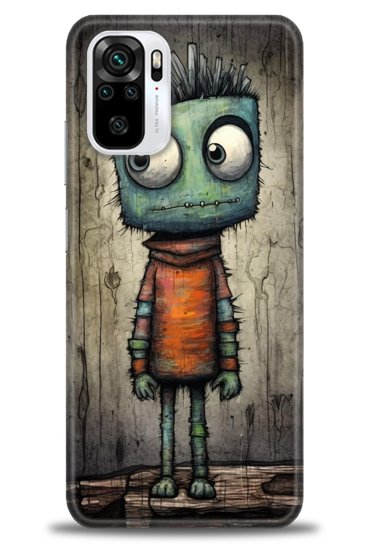 CooperTech Xiaomi Redmi Note 10 / 10S İle Uyumlu HD Baskılı Desenli Silikon Kılıf - 482
