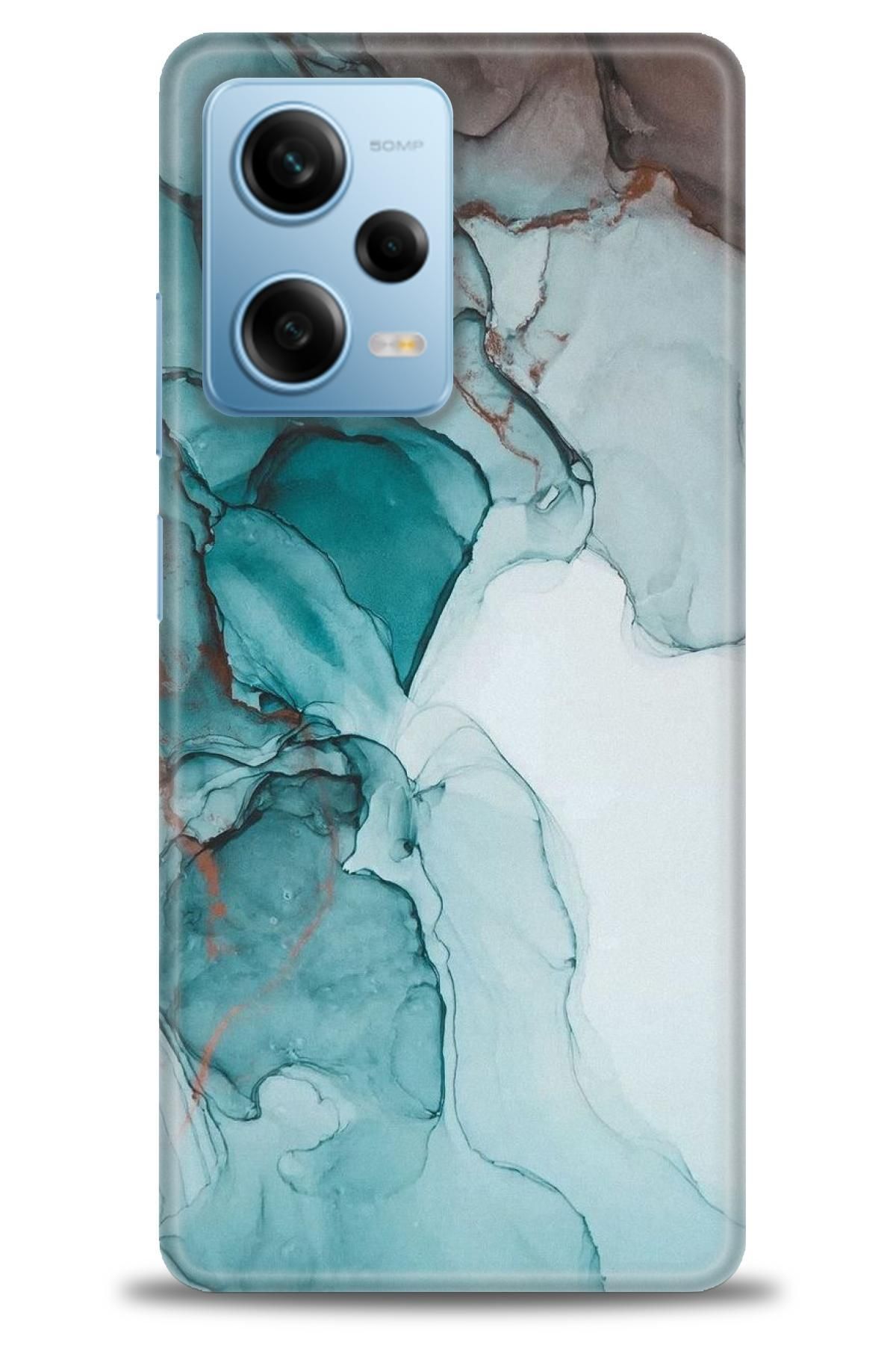 CooperTech Xiaomi Redmi Note 12 Pro 5G İle Uyumlu HD Baskılı Desenli Silikon Kılıf - 212