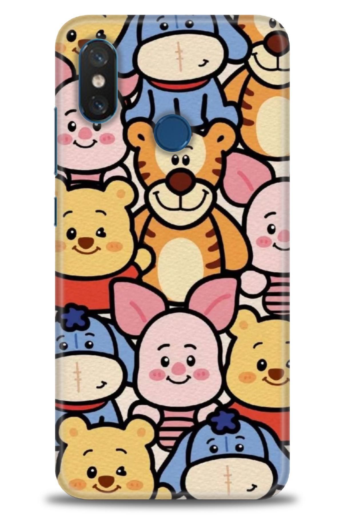 CooperTech Xiaomi Mi 8 İle Uyumlu HD Baskılı Desenli Silikon Kılıf - 502