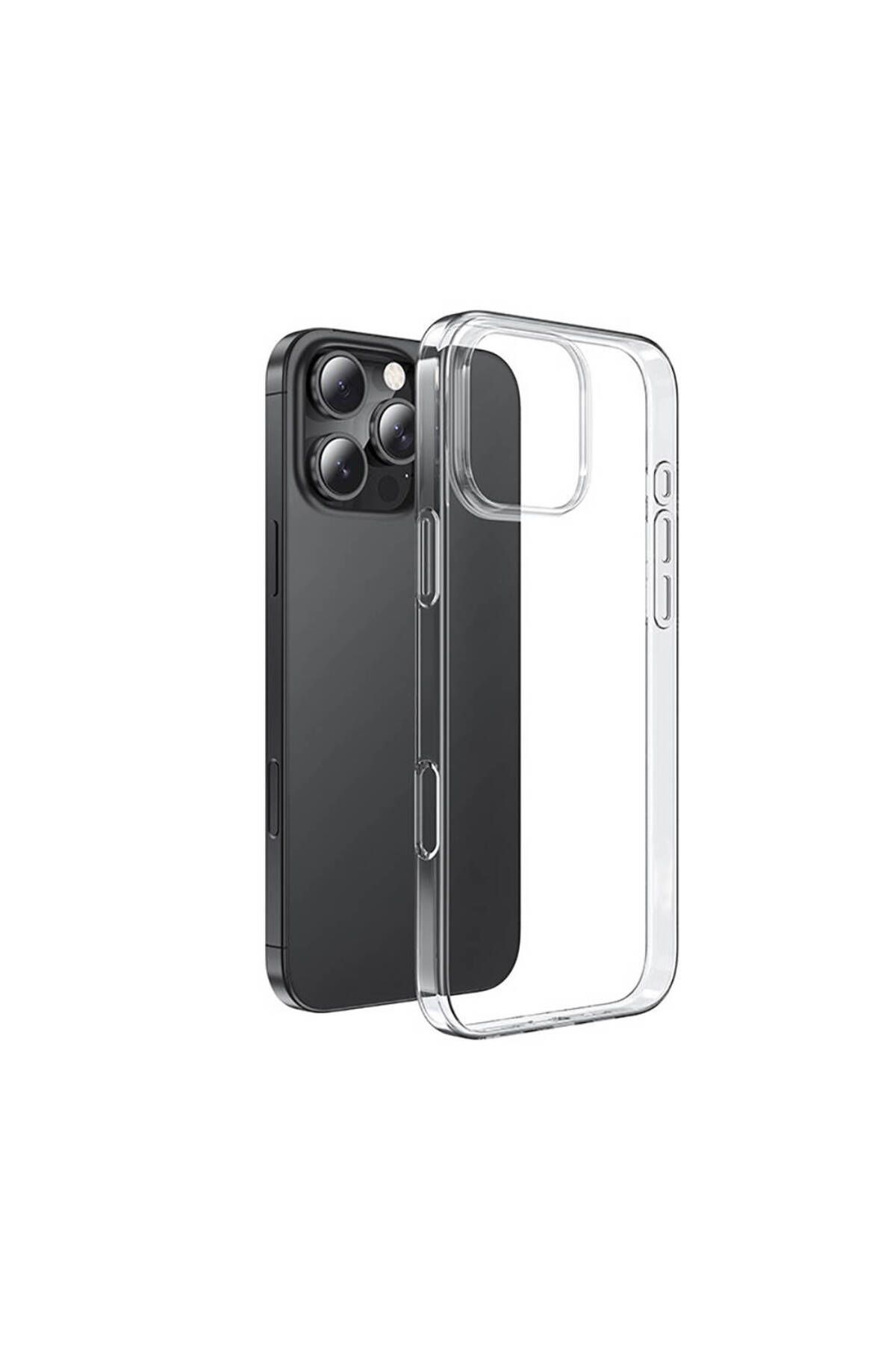 YTSGLOBAL Apple iPhone 16 Pro Kılıf YTSG Süper Silikon Kapak-Şeffaf