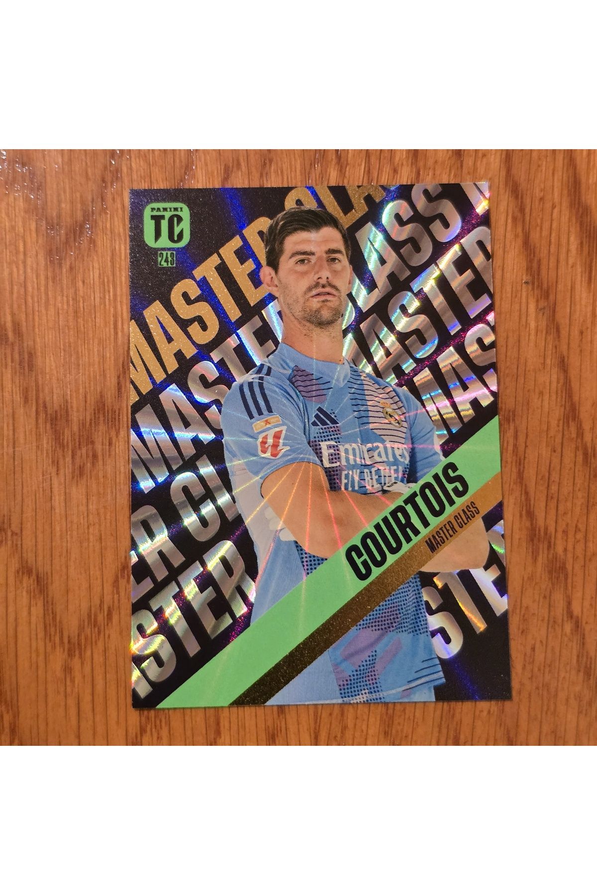 Panini Top Class Master Class Courtois Oyun Kartı 243