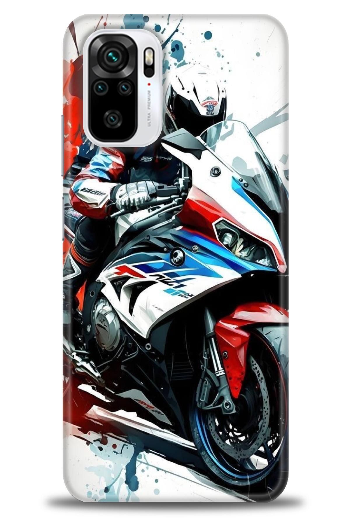 CooperTech Xiaomi Redmi Note 10 / 10S İle Uyumlu HD Baskılı Desenli Silikon Kılıf - 572
