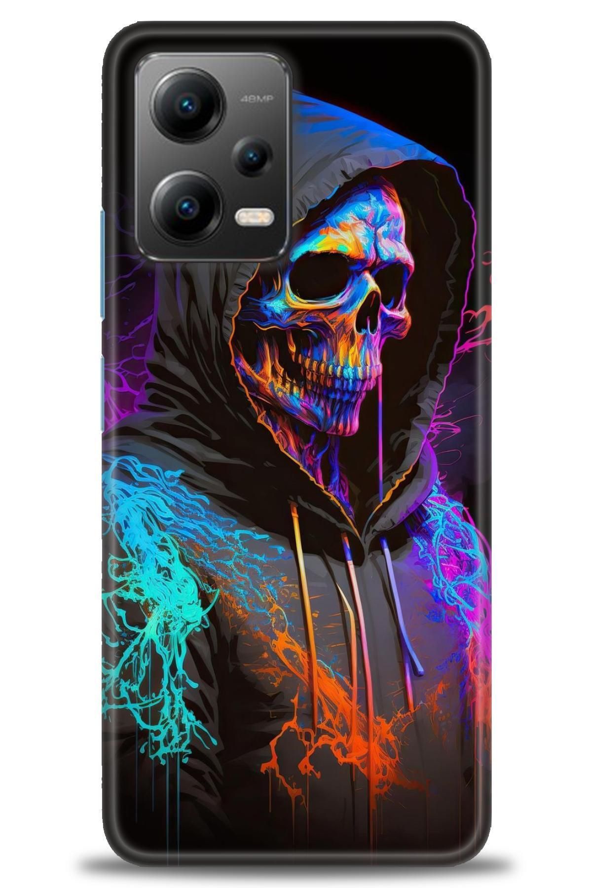 CooperTech Xiaomi Poco X5 5G İle Uyumlu HD Baskılı Desenli Silikon Kılıf - 912