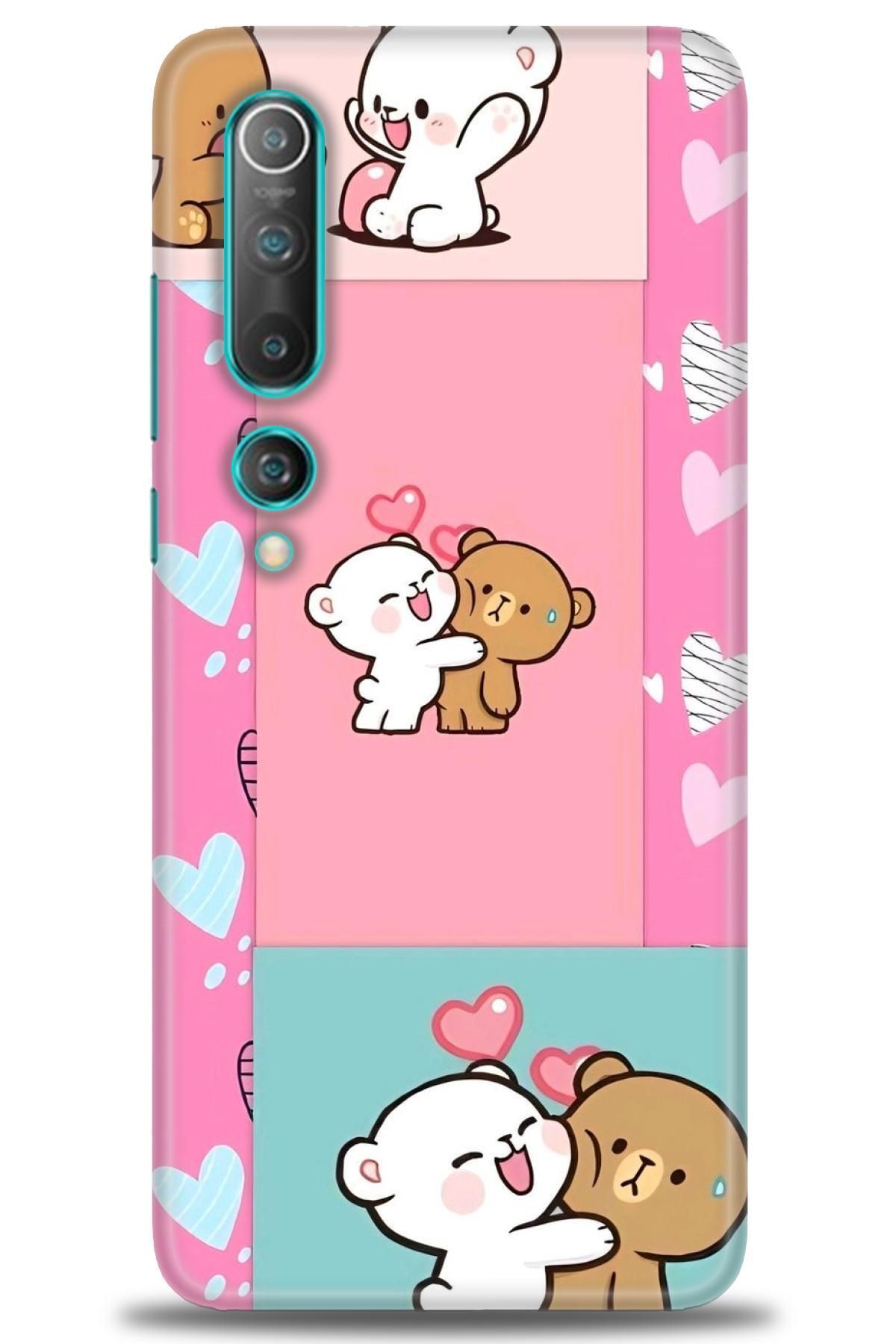CooperTech Xiaomi Mi 10 İle Uyumlu HD Baskılı Desenli Silikon Kılıf - 812