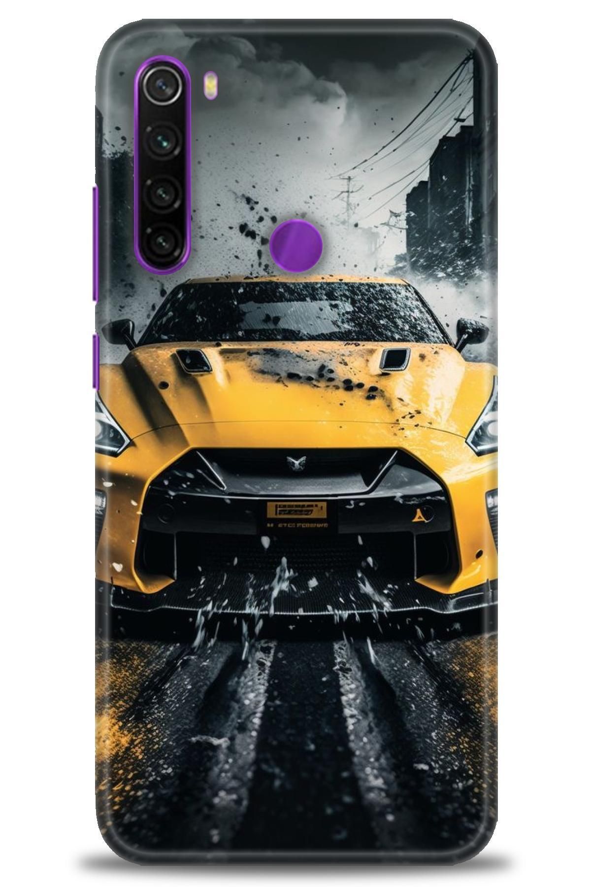 CooperTech Xiaomi Redmi Note 8 İle Uyumlu HD Baskılı Desenli Silikon Kılıf - 852