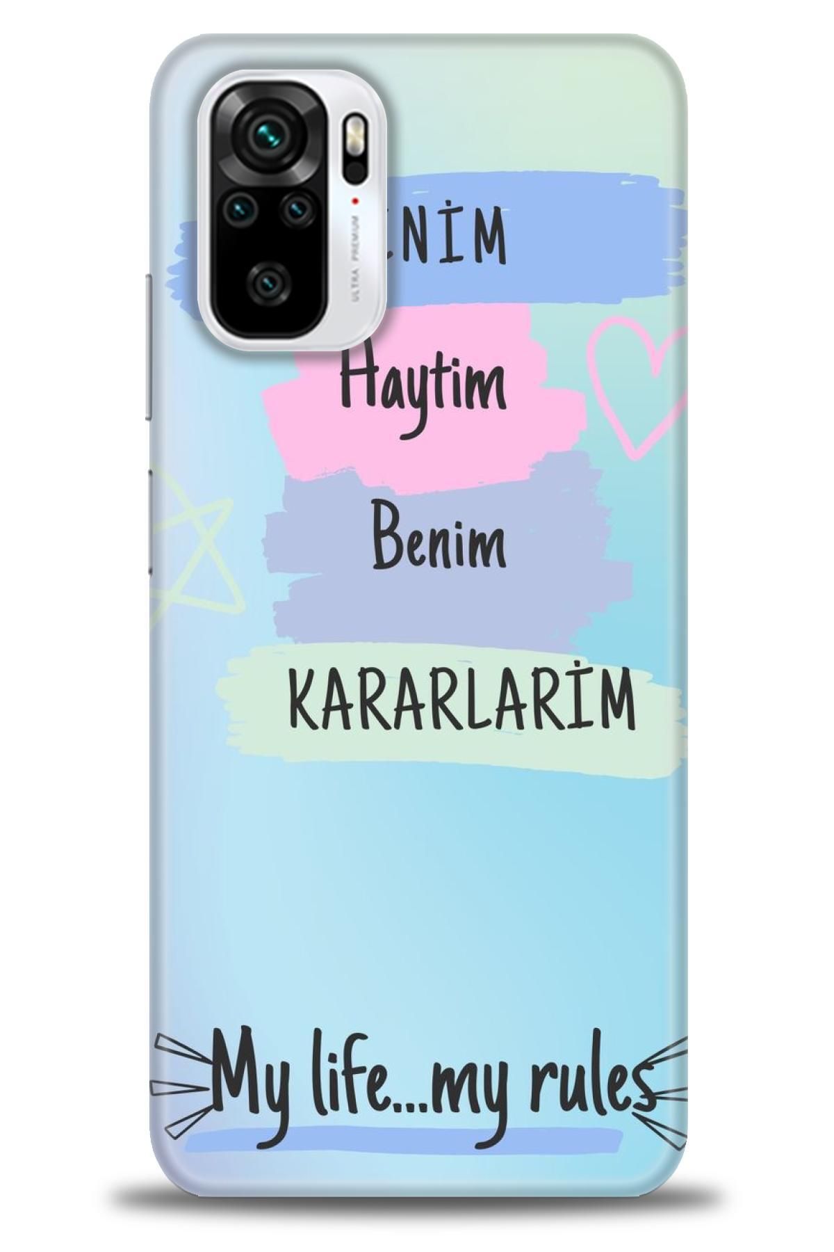 CooperTech Xiaomi Redmi Note 10 / 10S İle Uyumlu HD Baskılı Desenli Silikon Kılıf - 1072
