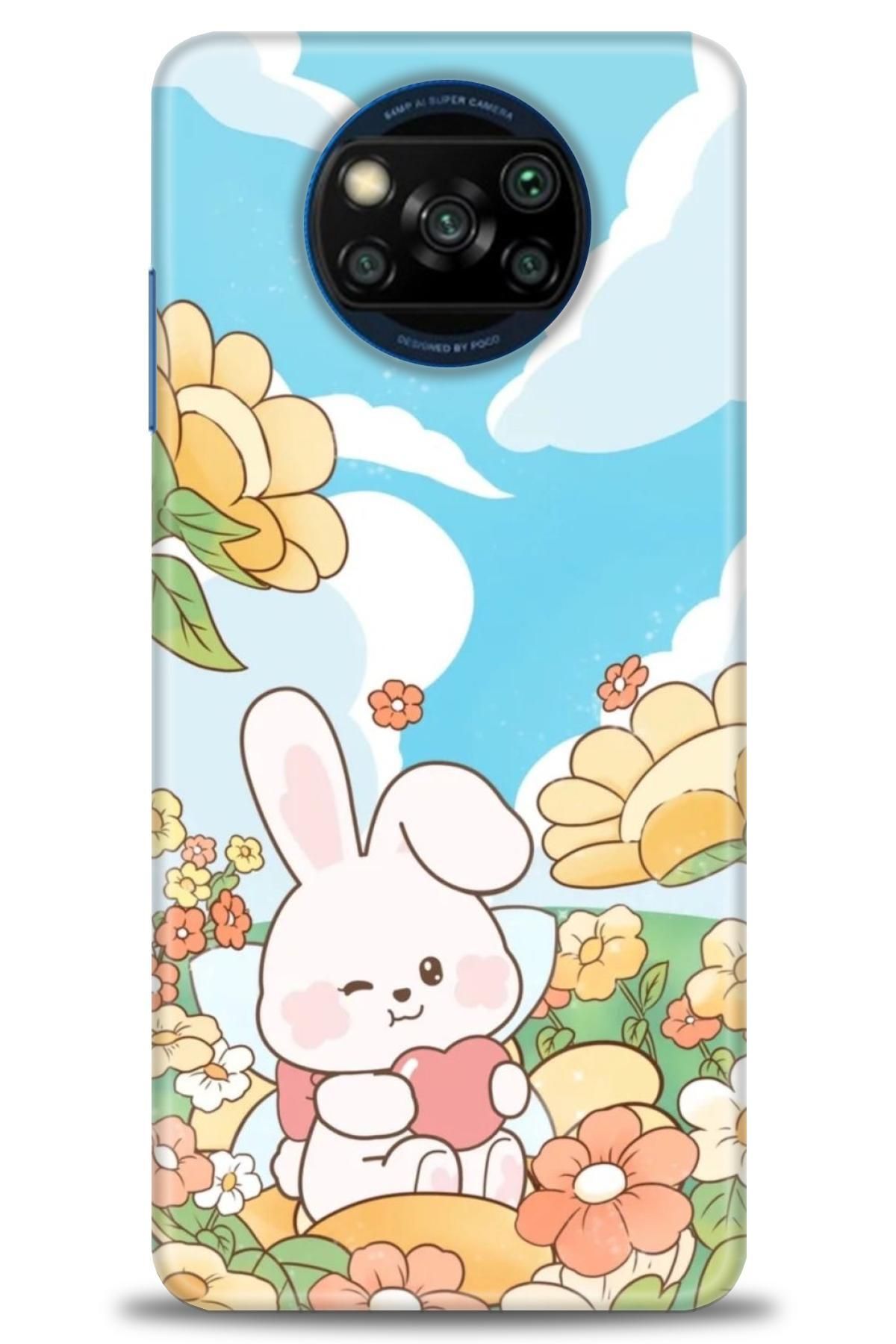 CooperTech Xiaomi Poco X3 NFC İle Uyumlu HD Baskılı Desenli Silikon Kılıf - 92