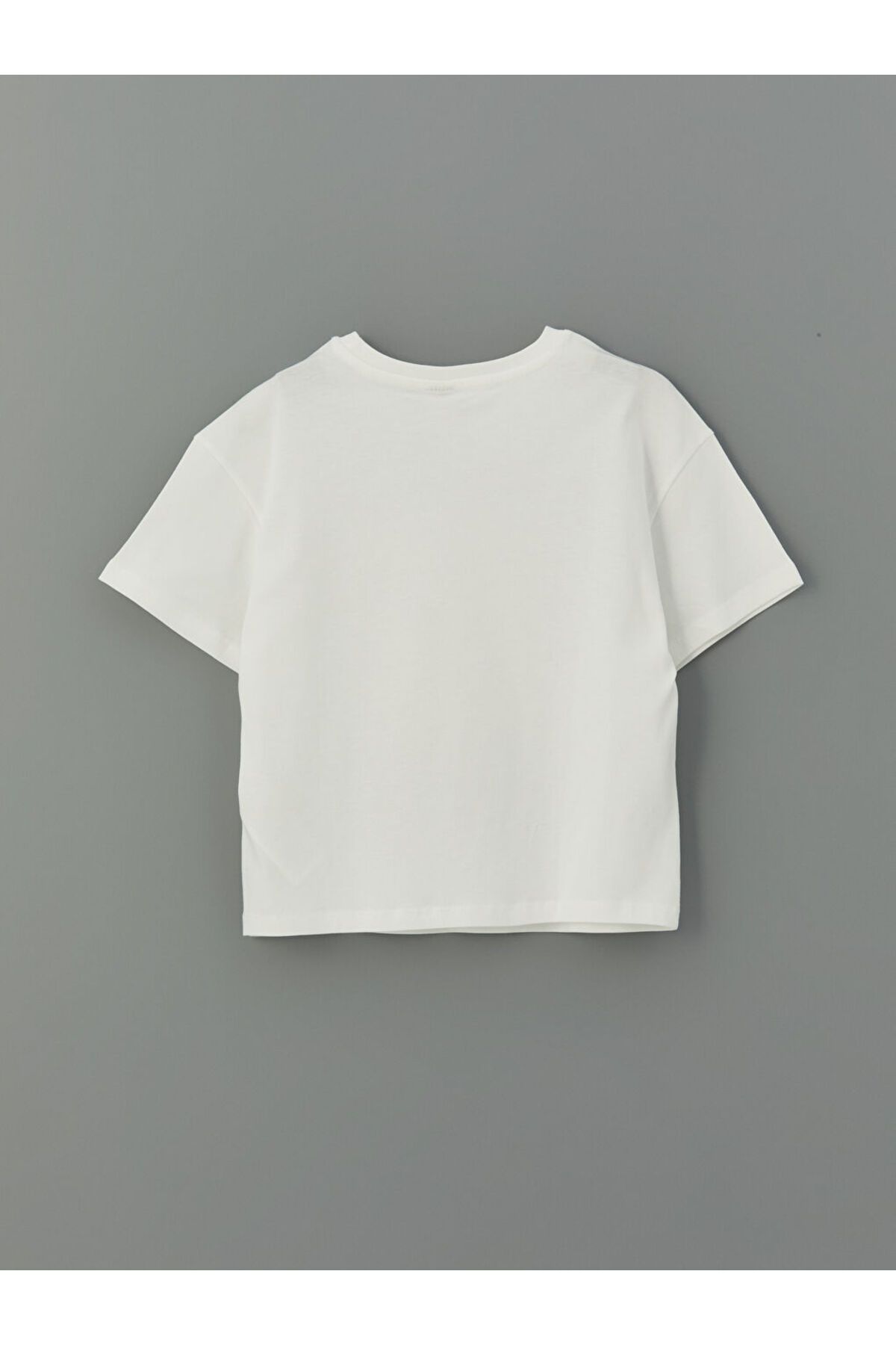 LC Waikiki-New Season Crew Neck Girls' T-Shirt - S5L410Z4 3