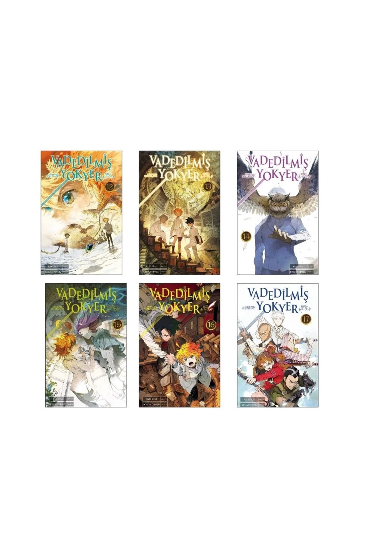 Gerekli Şeyler Yayıncılık Vadedilmiş Yokyer 12-13-14-15-16-17 Manga Seti (6 KİTAP)