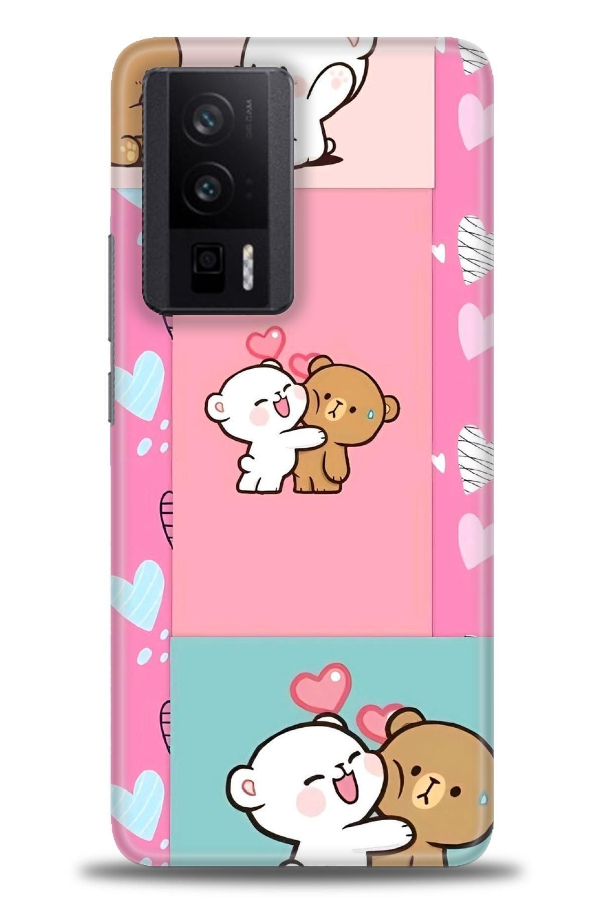 CooperTech Xiaomi Poco F5 Pro İle Uyumlu HD Baskılı Desenli Silikon Kılıf - 812