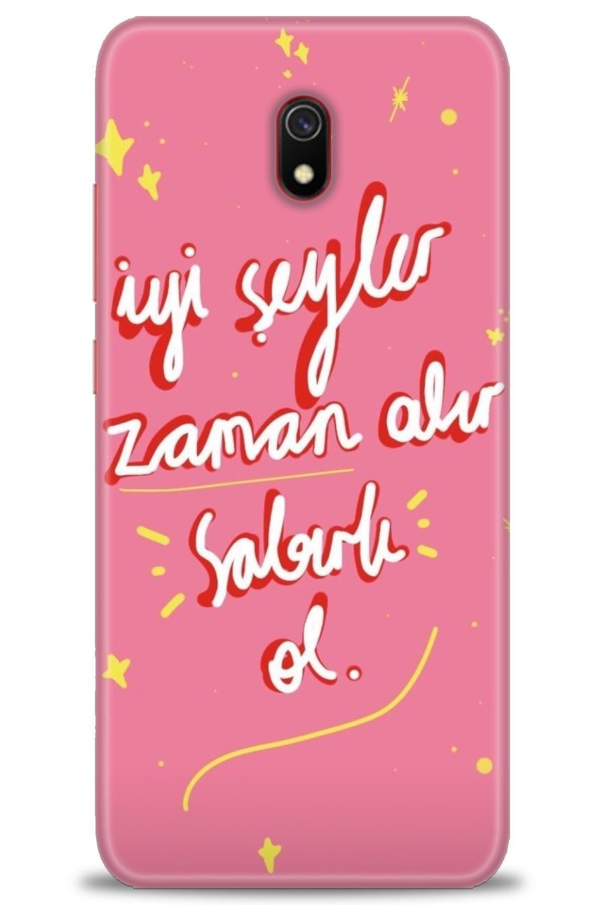 CooperTech Xiaomi Redmi 8A İle Uyumlu HD Baskılı Desenli Silikon Kılıf - 202