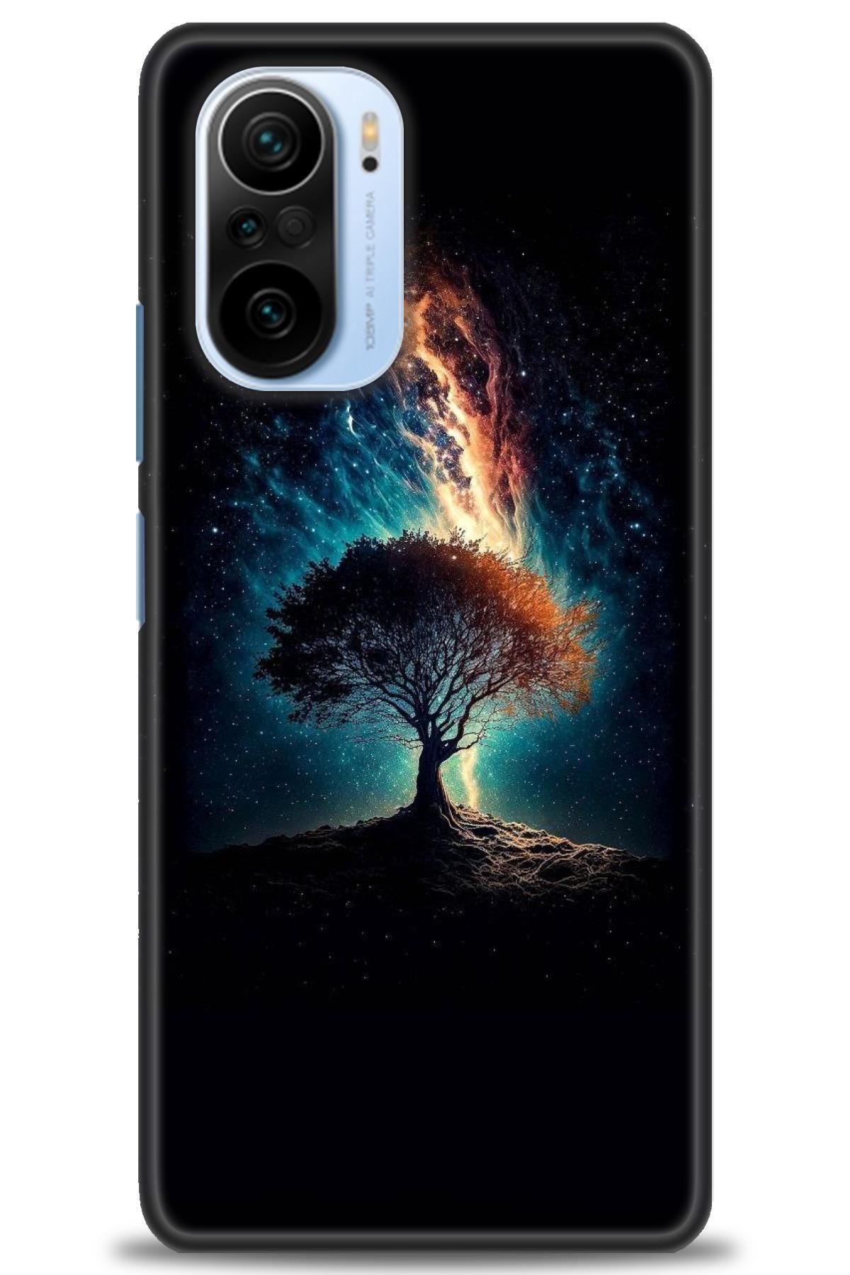CooperTech Xiaomi Redmi K40 İle Uyumlu HD Baskılı Desenli Silikon Kılıf - 842