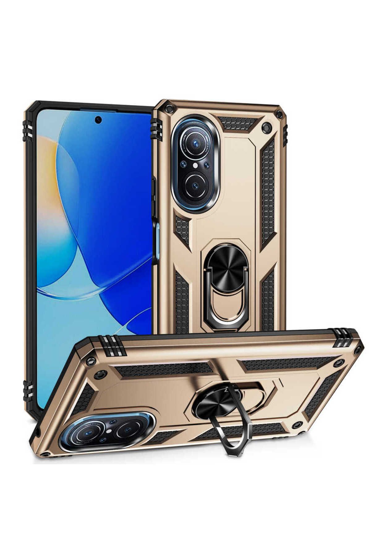 YTSGLOBAL Huawei Nova 9 SE Kılıf YTSG Vega Kapak - Gold