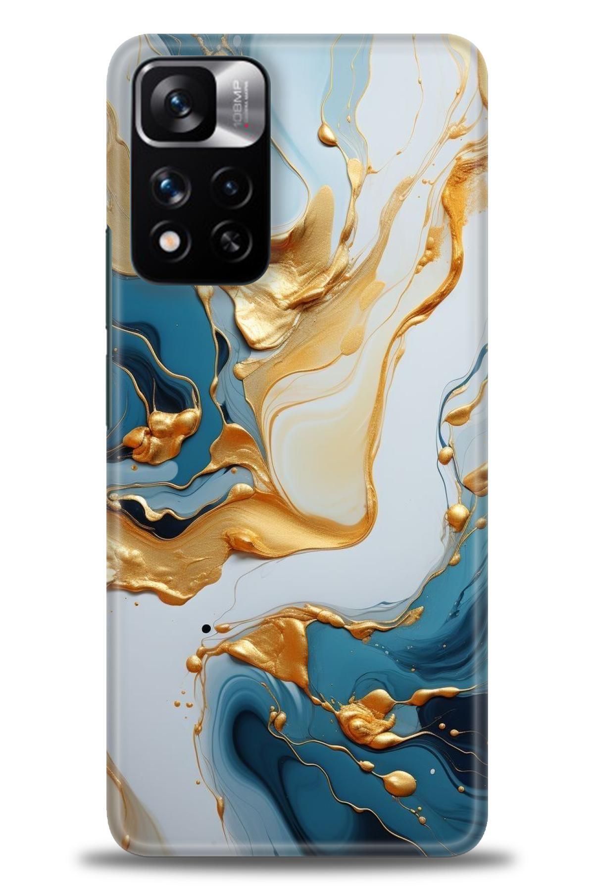 CooperTech Xiaomi Redmi Note 11 Pro Plus İle Uyumlu HD Baskılı Desenli Silikon Kılıf - 402