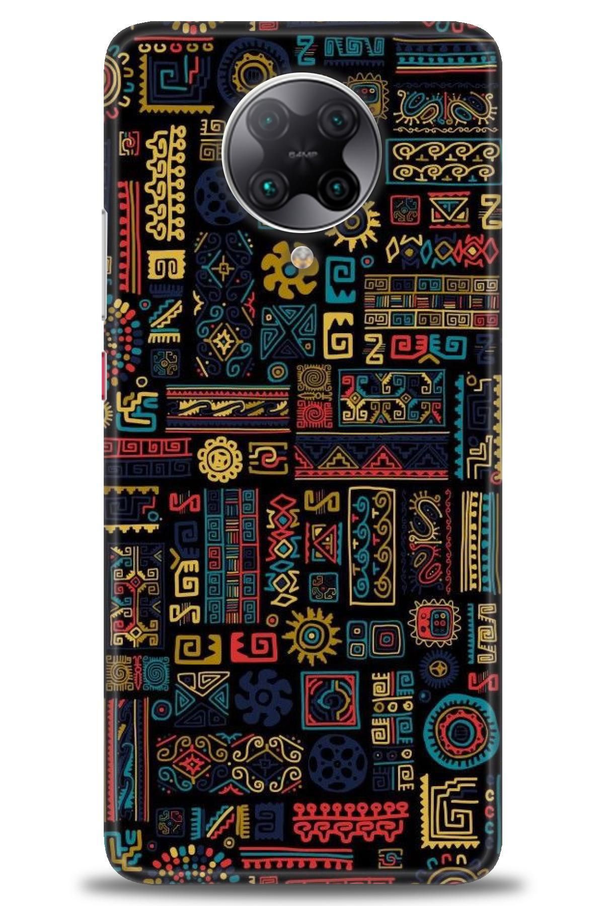 CooperTech Xiaomi Poco F2 Pro İle Uyumlu HD Baskılı Desenli Silikon Kılıf - 822