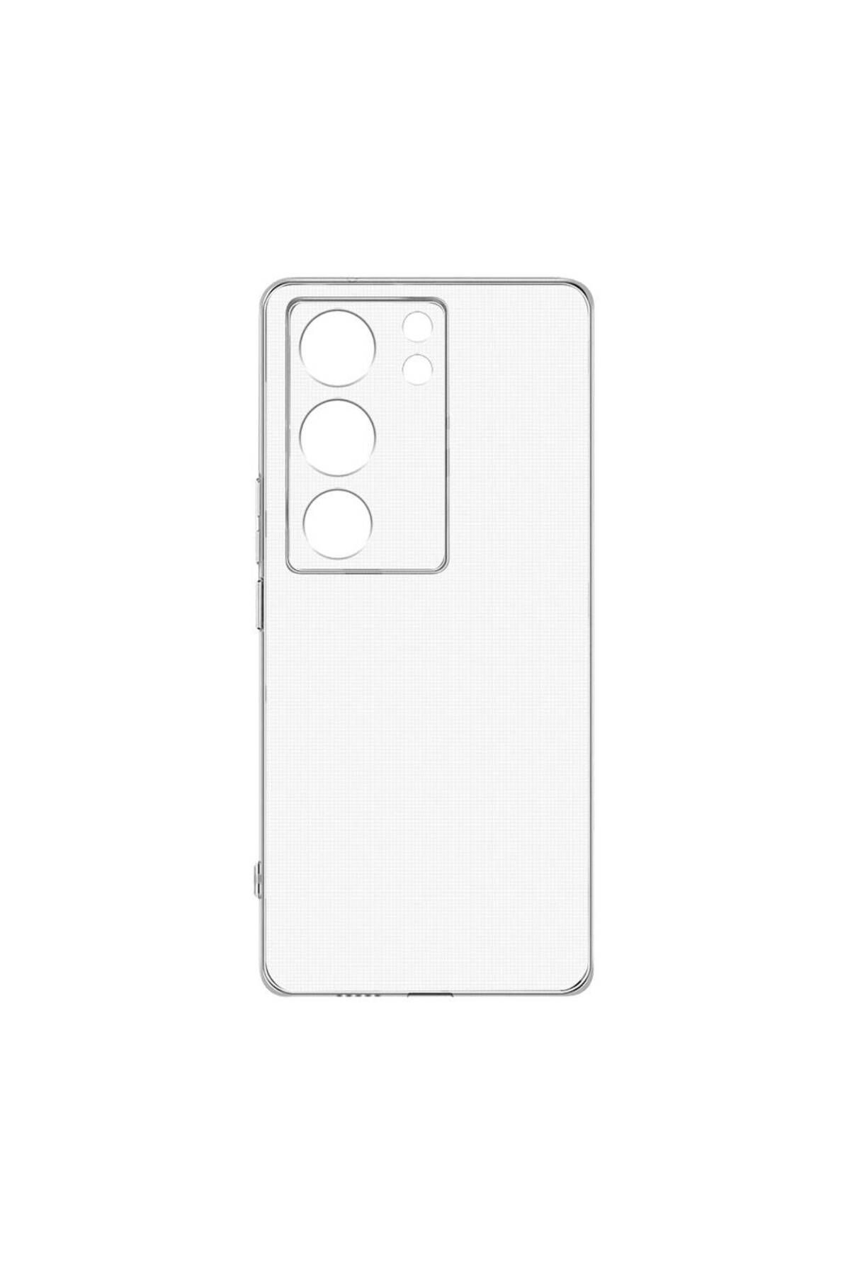 YTSGLOBAL Vivo V29 5G Kılıf YTSG Süper Silikon Kapak - Renksiz