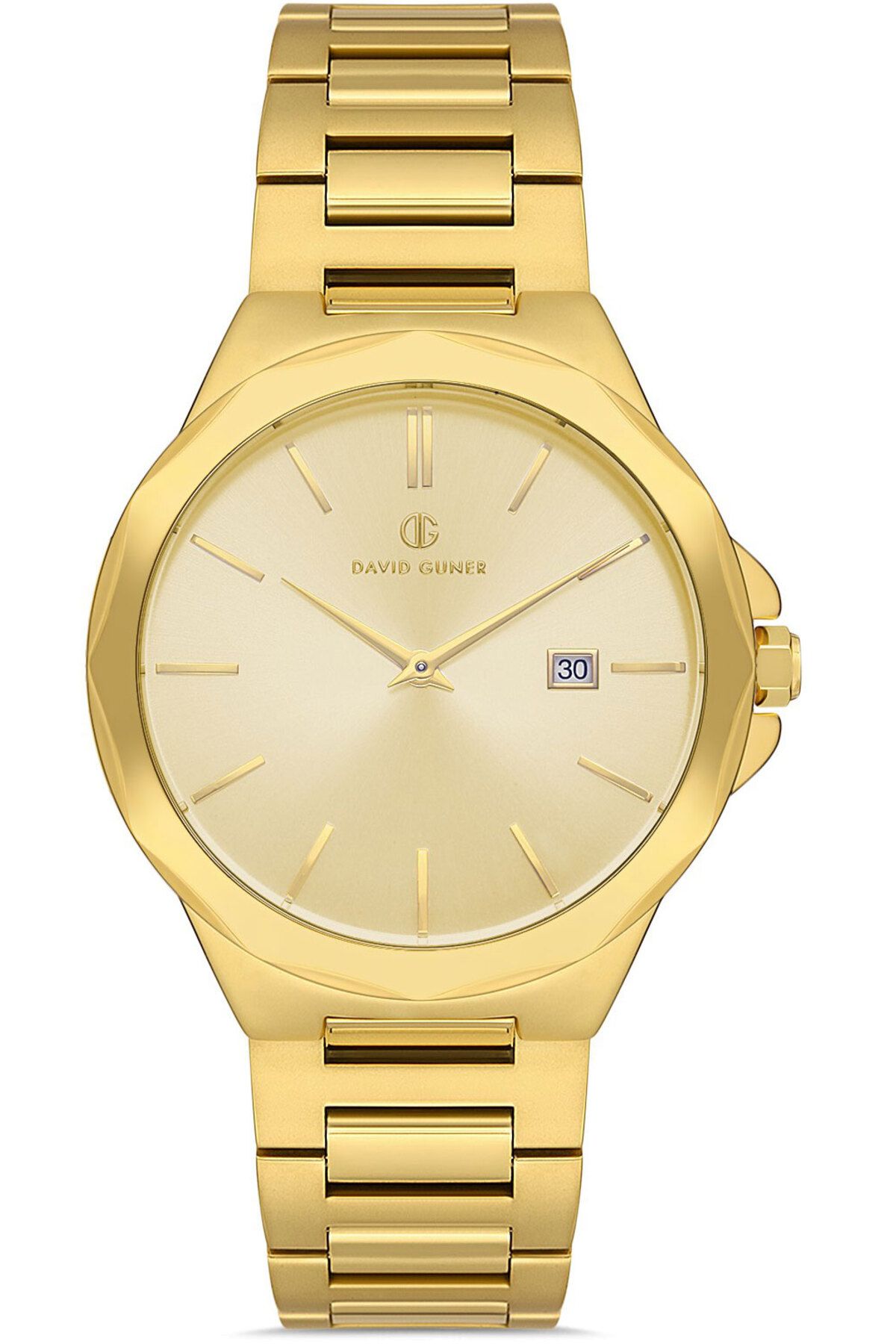 DAVID GUNER DAVİD GÜNER ERKEK KOL SAATİ DG-8421GA-B4 41 MM GOLD