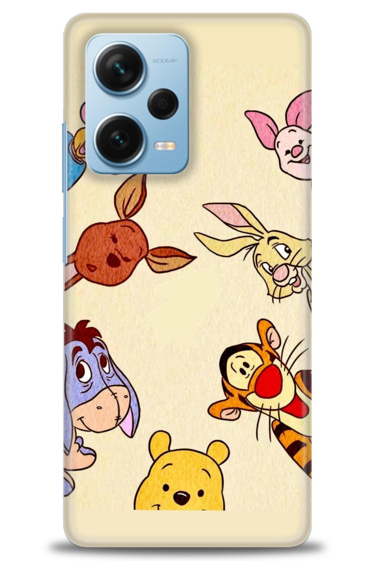 CooperTech Xiaomi Redmi Note 12 Pro Plus İle Uyumlu HD Baskılı Desenli Silikon Kılıf - 292
