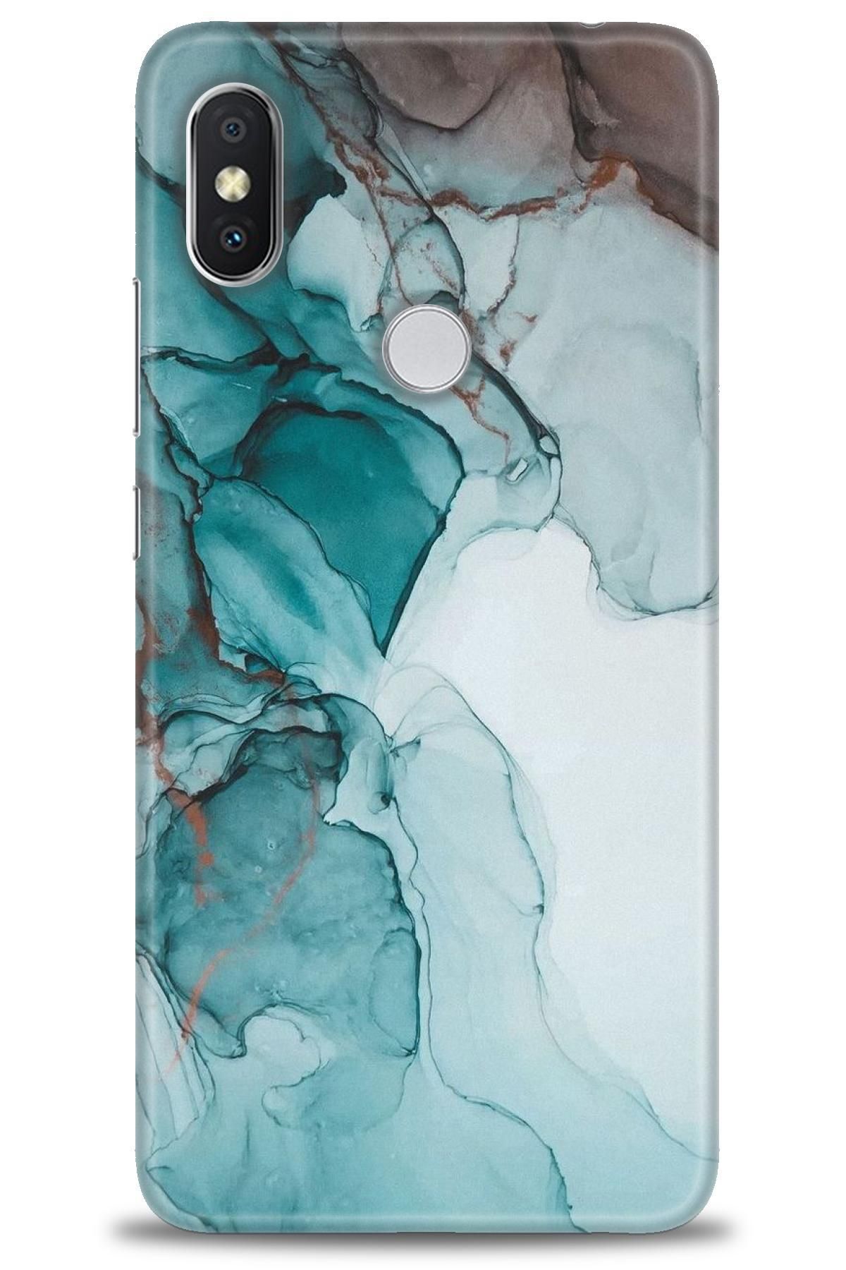 CooperTech Xiaomi Redmi Note 6 Pro İle Uyumlu HD Baskılı Desenli Silikon Kılıf - 212