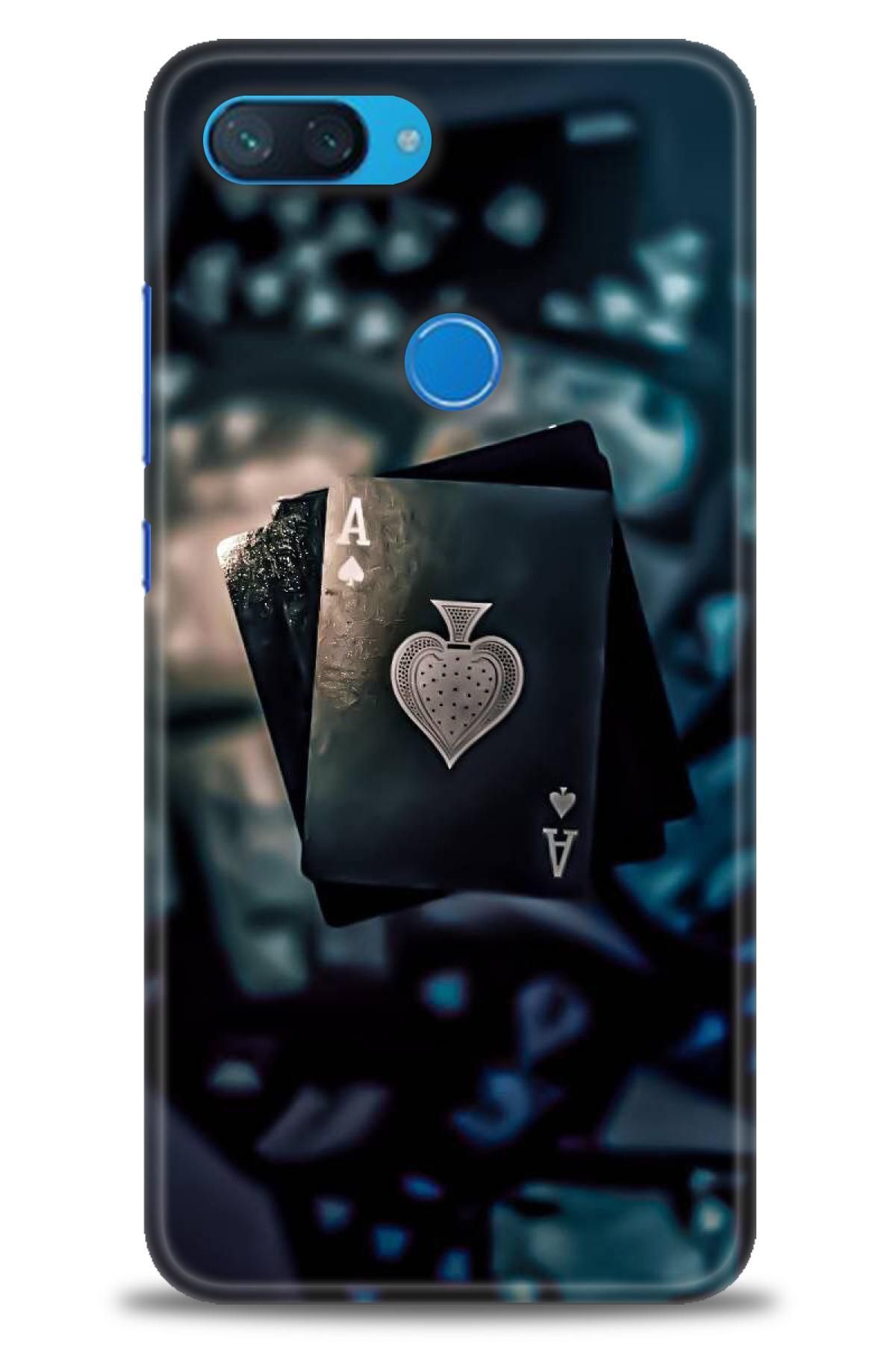 CooperTech Xiaomi Mi 8 Lite İle Uyumlu HD Baskılı Desenli Silikon Kılıf - 642