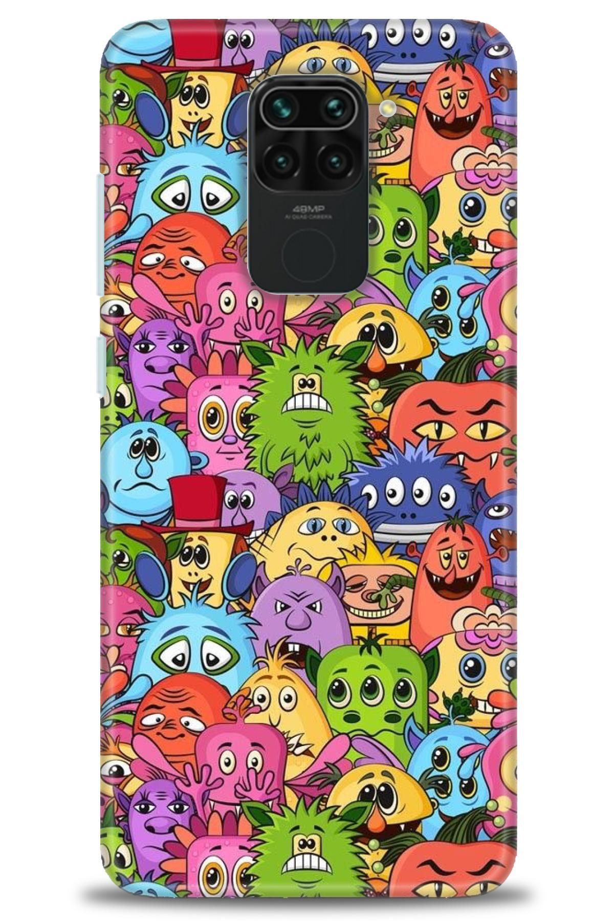 CooperTech Xiaomi Redmi Note 9 İle Uyumlu HD Baskılı Desenli Silikon Kılıf - 282