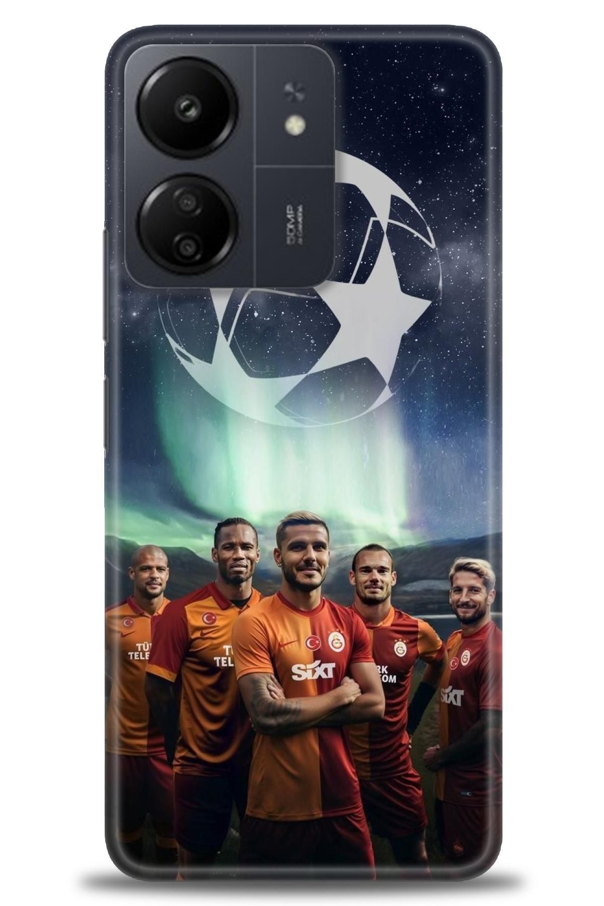 CooperTech Xiaomi Redmi 13C İle Uyumlu HD Baskılı Desenli Silikon Kılıf - 712